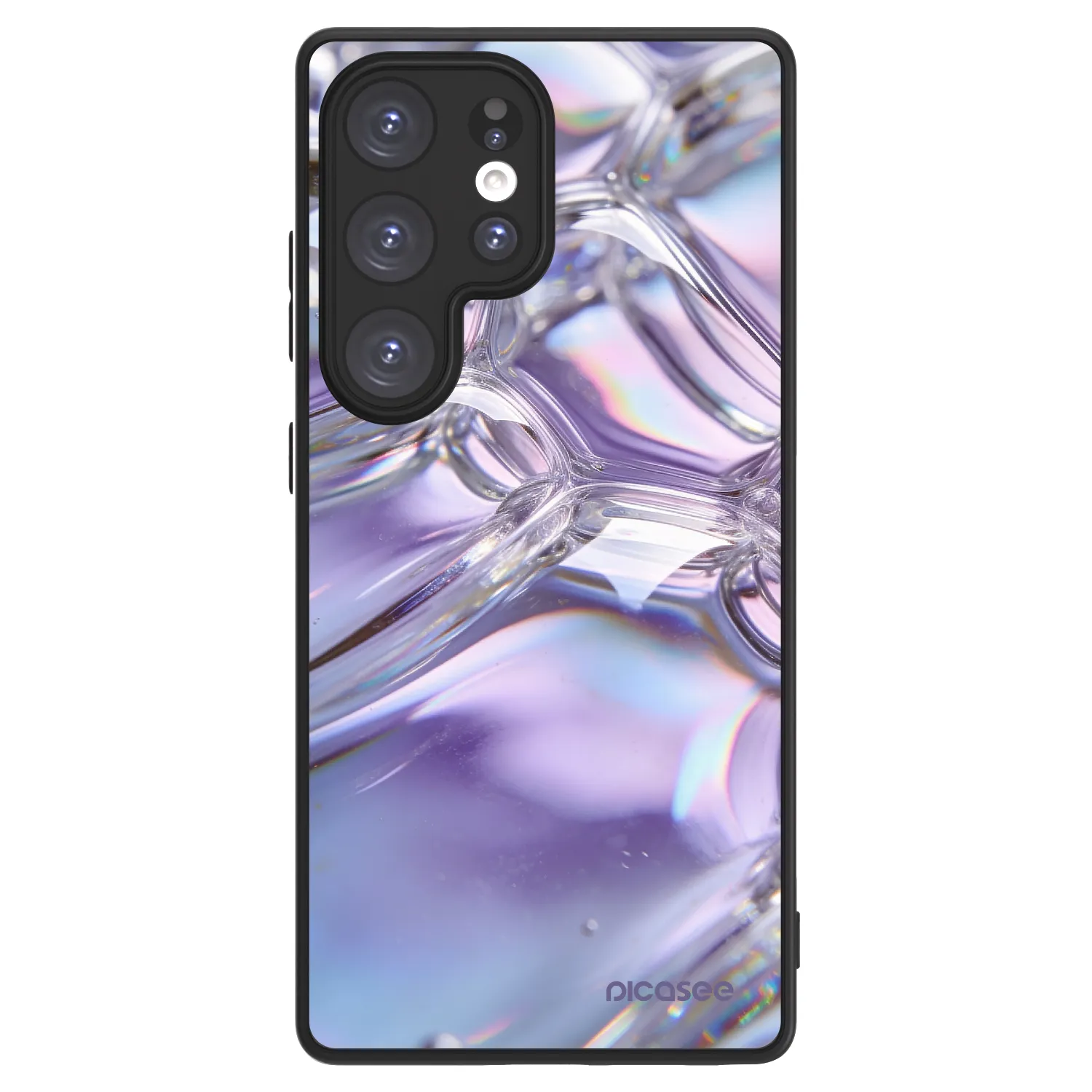 Picasee ULTIMATE CASE PowerShare pro Samsung Galaxy S25 Ultra 5G - Iridescent bubbles