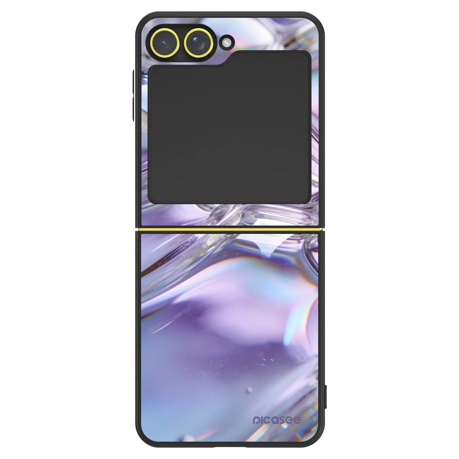 Picasee ULTIMATE CASE pro Samsung Galaxy Z Flip6 5G - Iridescent bubbles