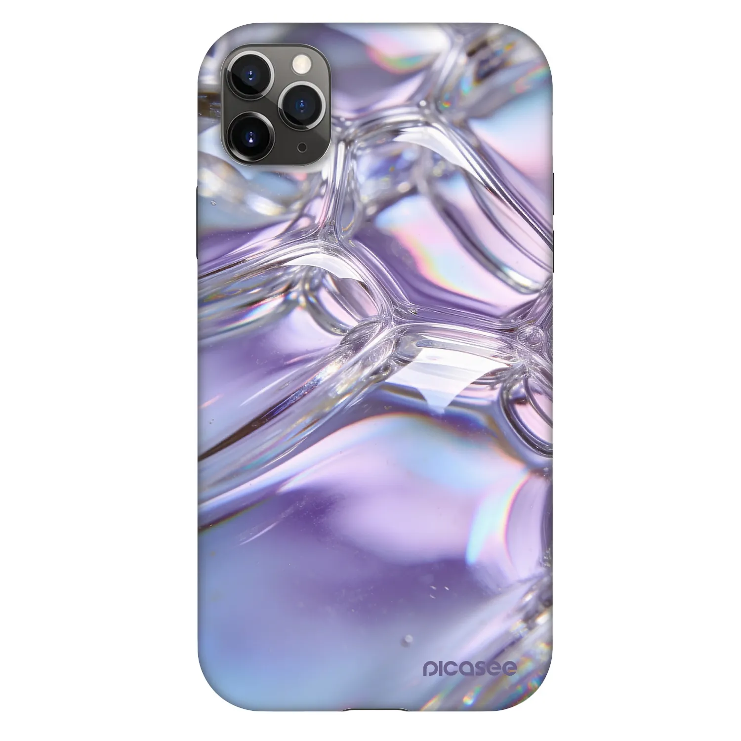 Picasee Fashion Case pre Apple iPhone 11 Pro Max - Iridescent bubbles