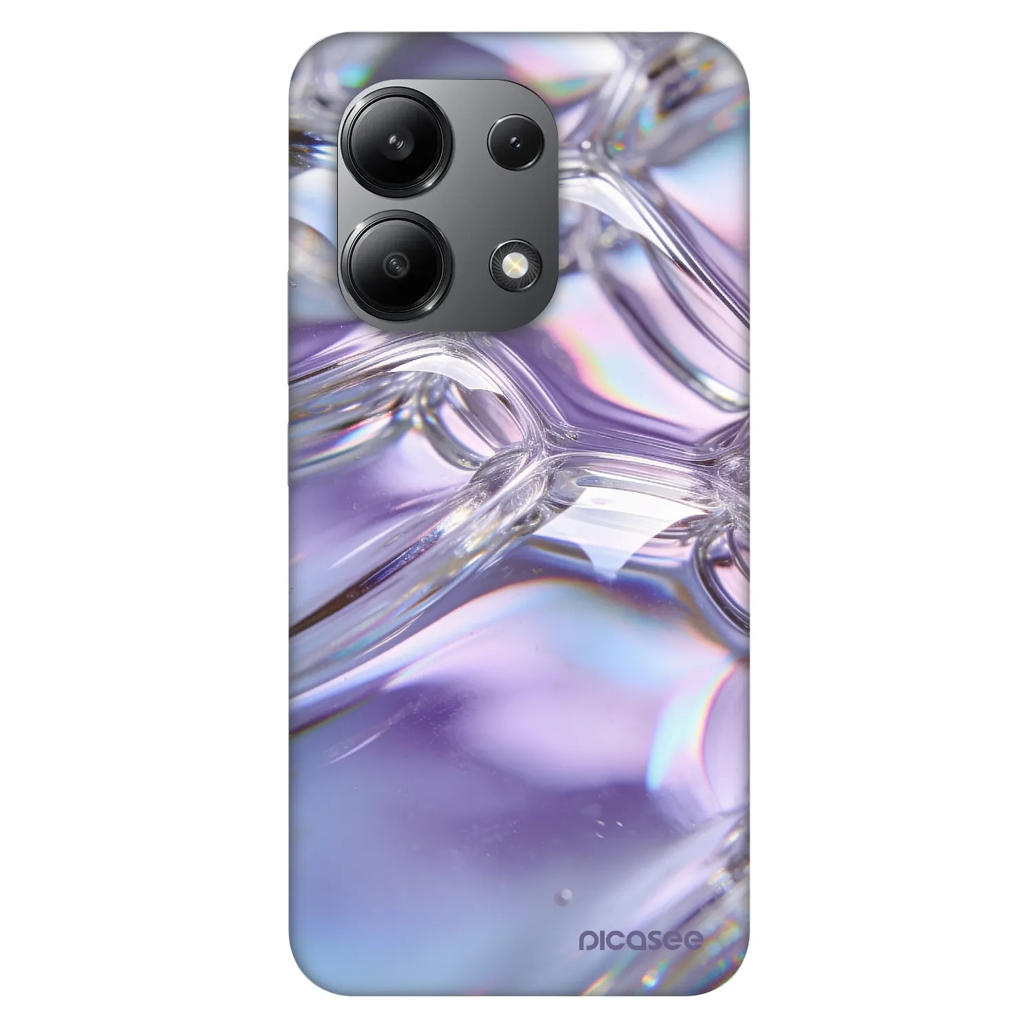 Picasee Fashion Case pre Xiaomi Redmi Note 13 4G - Iridescent bubbles