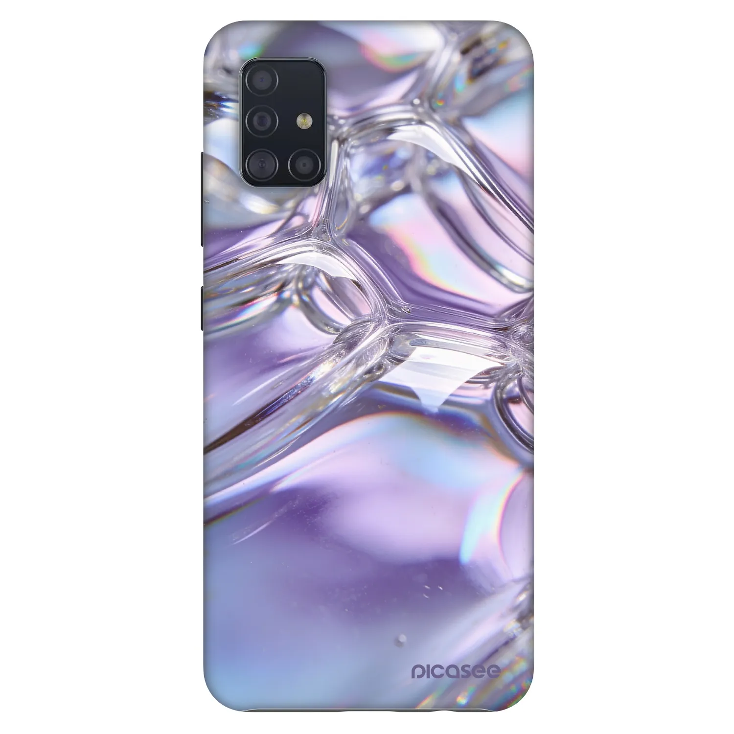 Picasee Fashion Case pre Samsung Galaxy A51 A515F - Iridescent bubbles