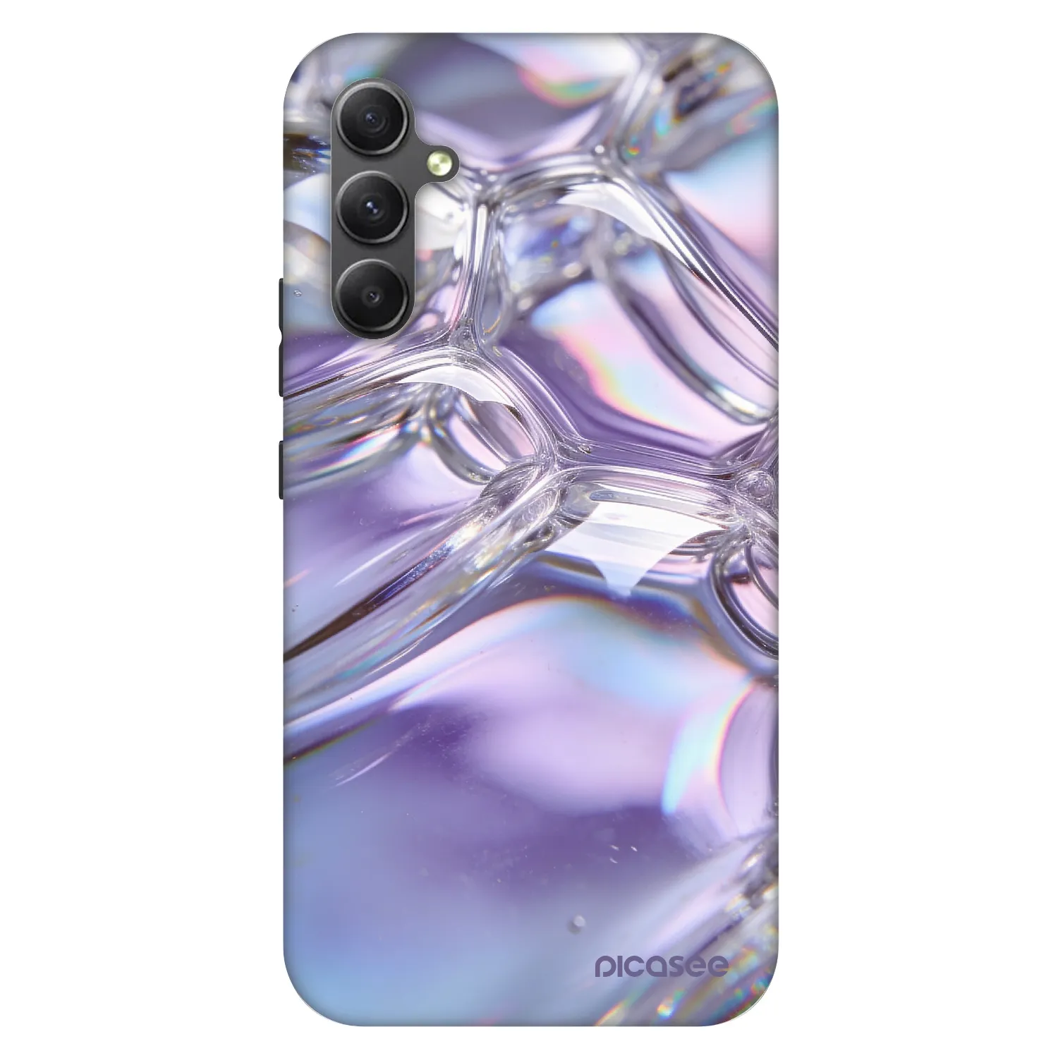 Picasee Fashion Case pre Samsung Galaxy A34 5G A346B - Iridescent bubbles