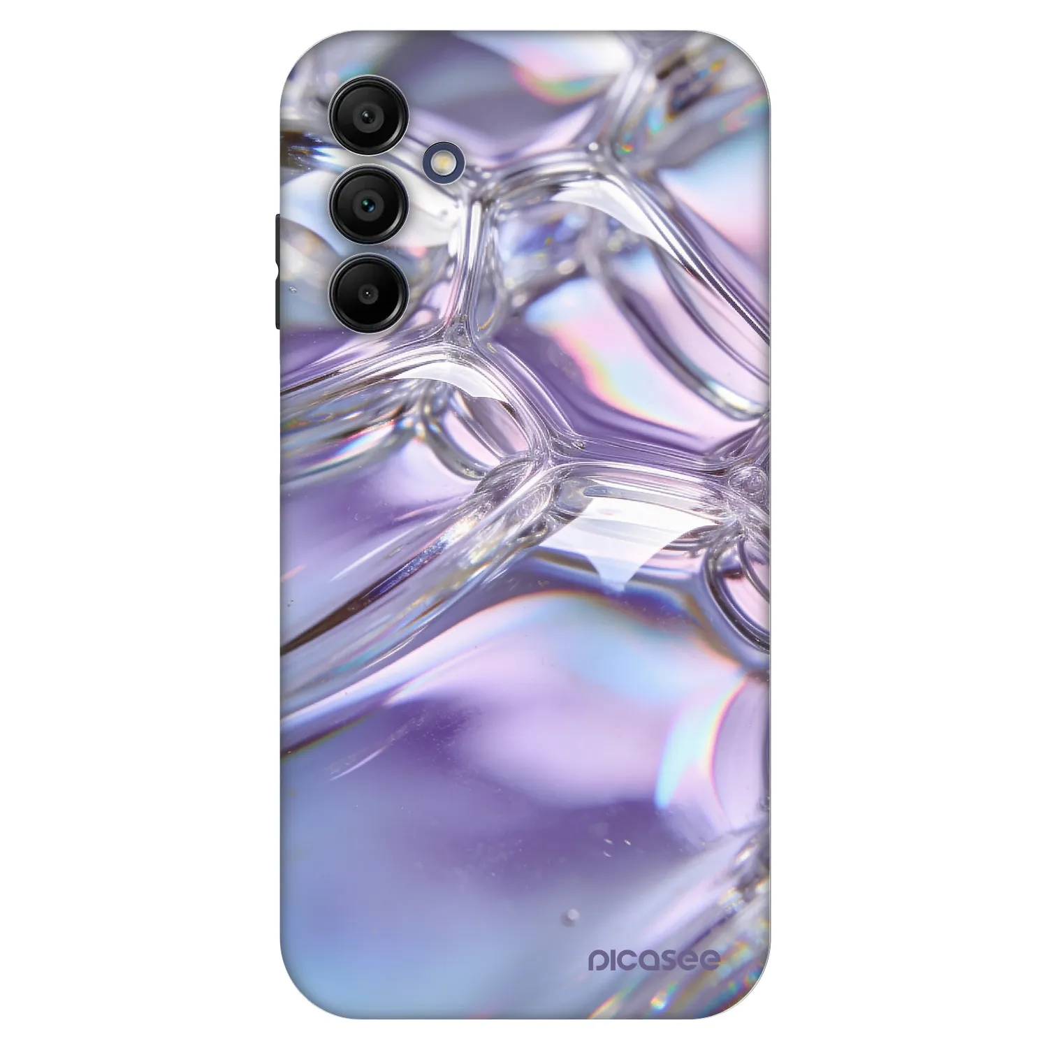 Picasee Fashion Case pre Samsung Galaxy A15 A155F 4G - Iridescent bubbles