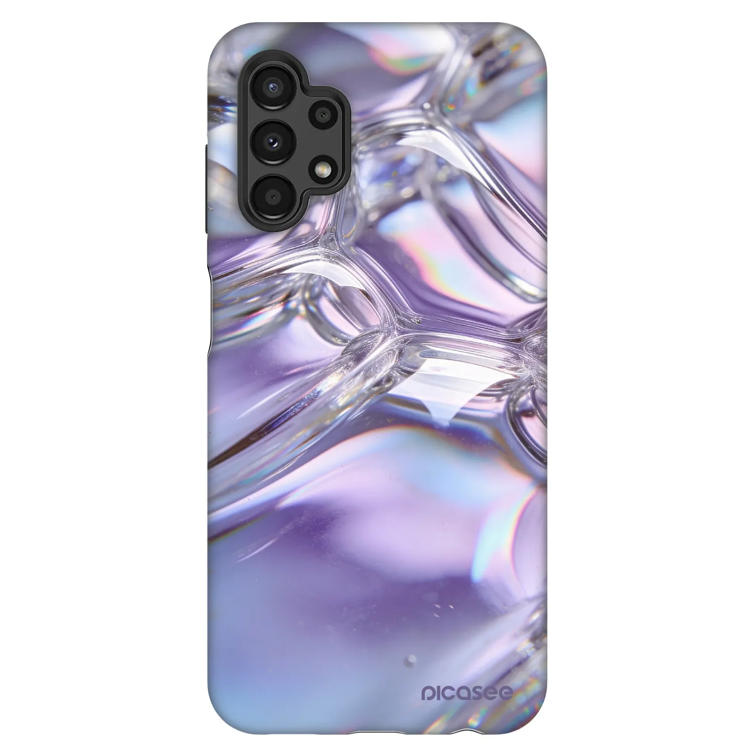 Picasee Fashion Case pre Samsung Galaxy A13 4G A135 - Iridescent bubbles
