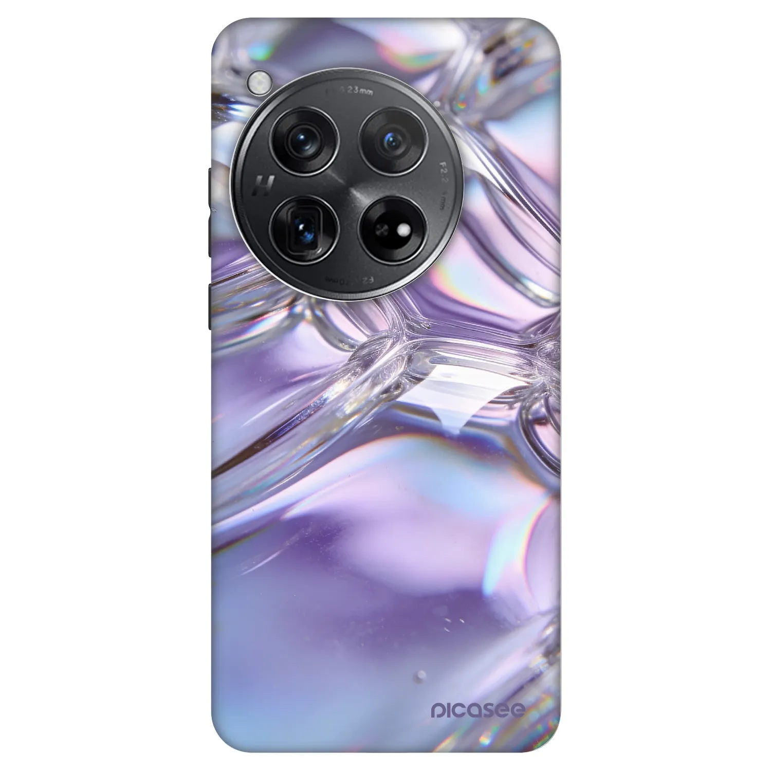 Picasee Fashion Case pre OnePlus 12 5G - Iridescent bubbles