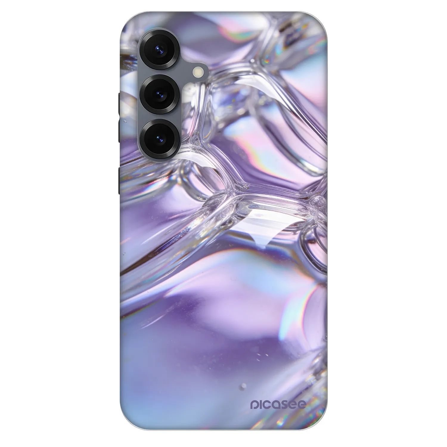 Picasee Fashion Case PowerShare pro Samsung Galaxy S25 5G - Iridescent bubbles