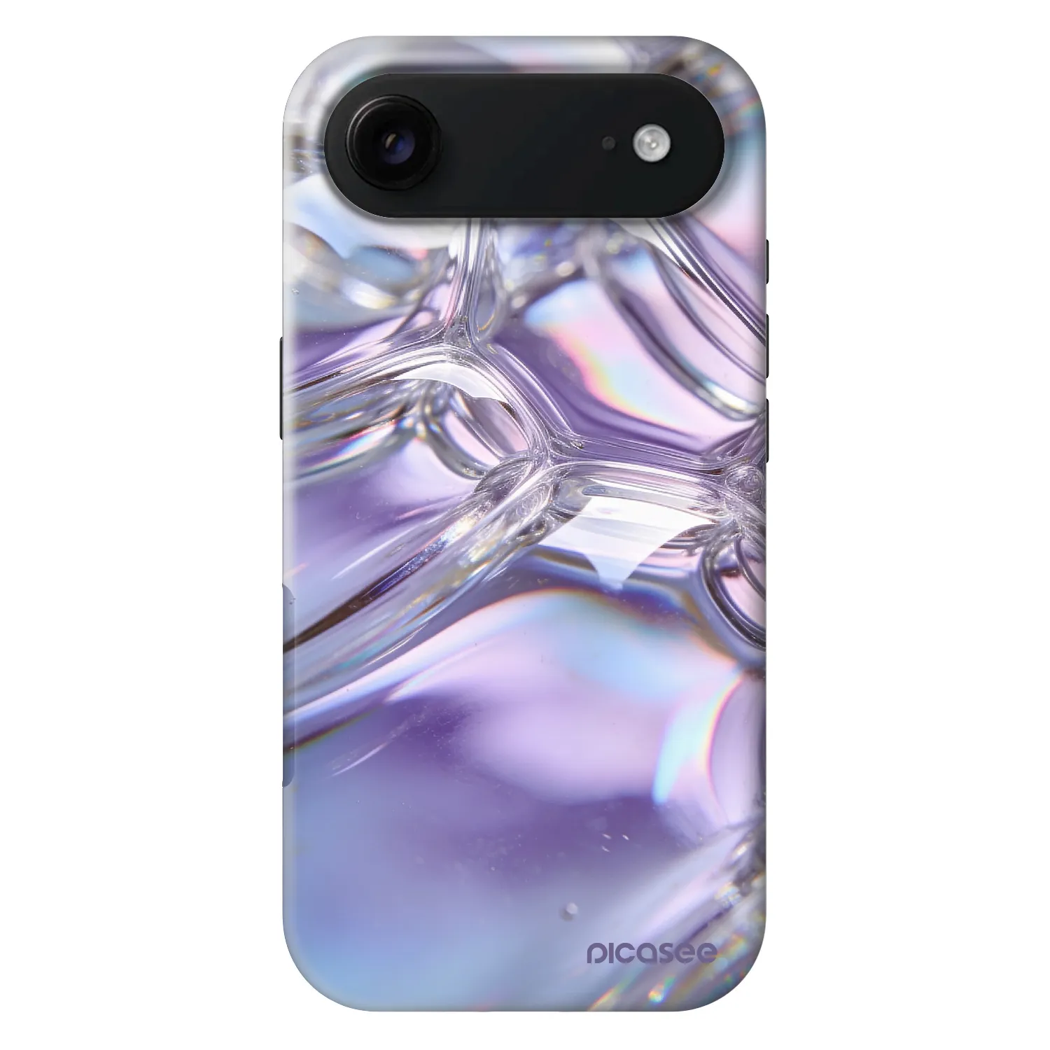 Picasee Fashion Case MagSafe pre Apple iPhone Air - Iridescent bubbles