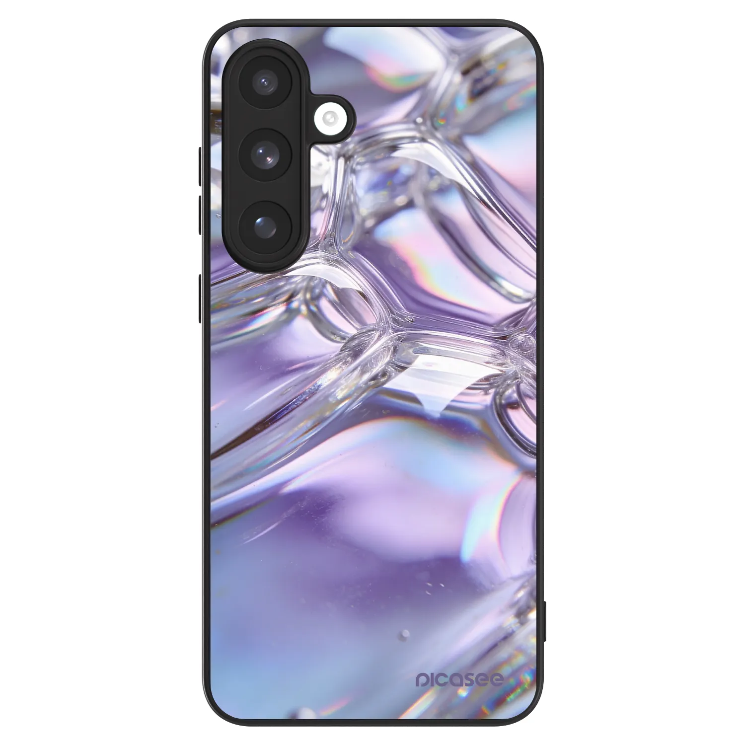 Picasee ULTIMATE CASE PowerShare pro Samsung Galaxy S25 FE 5G - Iridescent bubbles