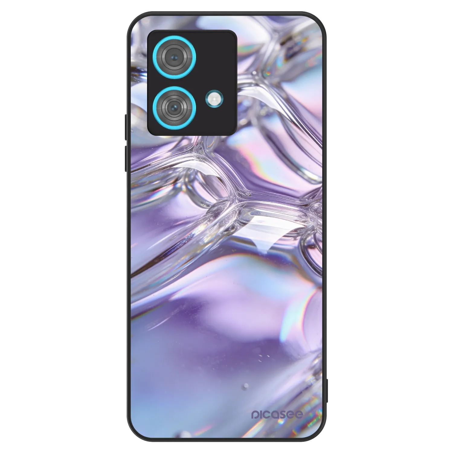 Picasee ULTIMATE CASE pro Motorola Edge 40 Neo - Iridescent bubbles