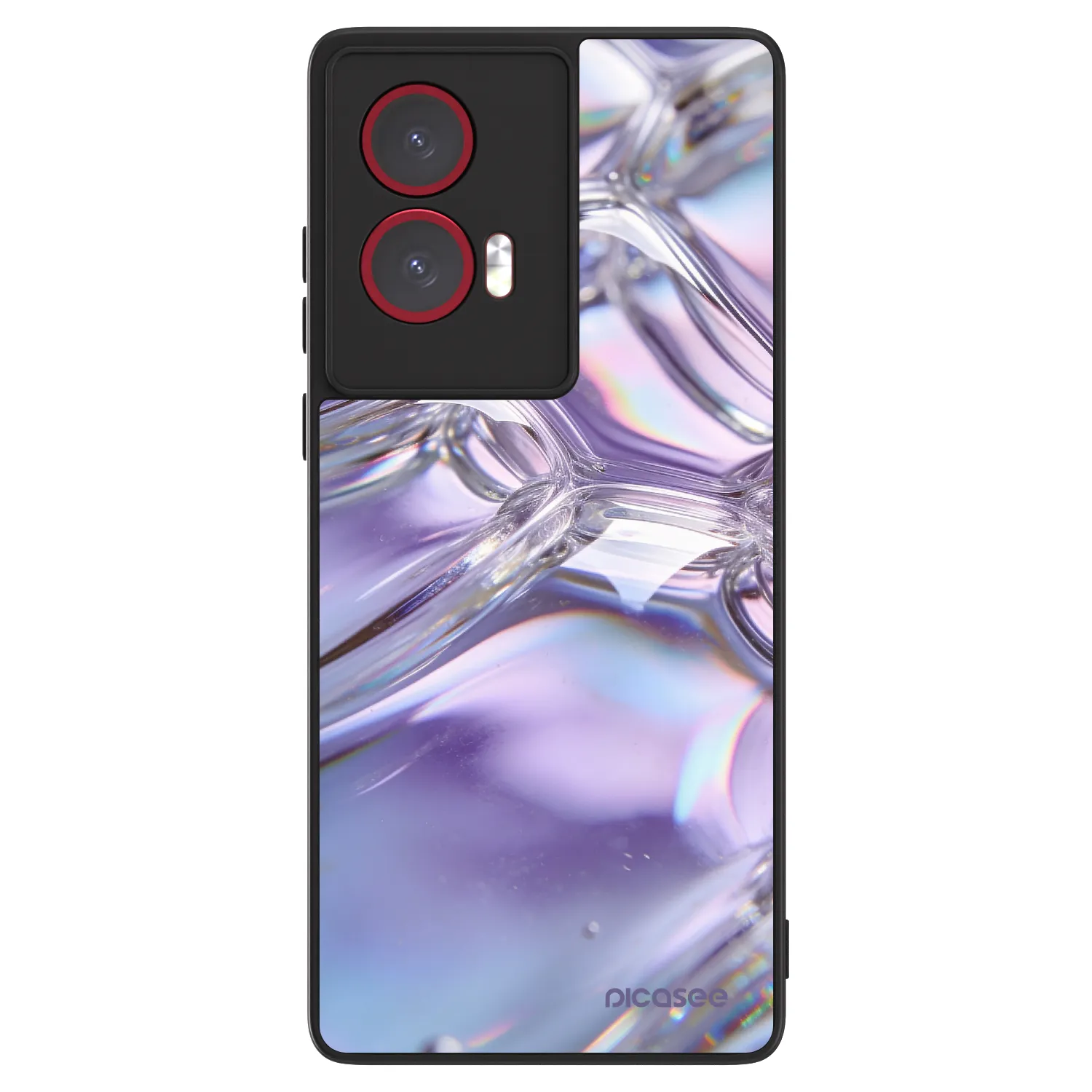 Picasee ULTIMATE CASE pro Motorola Edge 50 Fusion - Iridescent bubbles