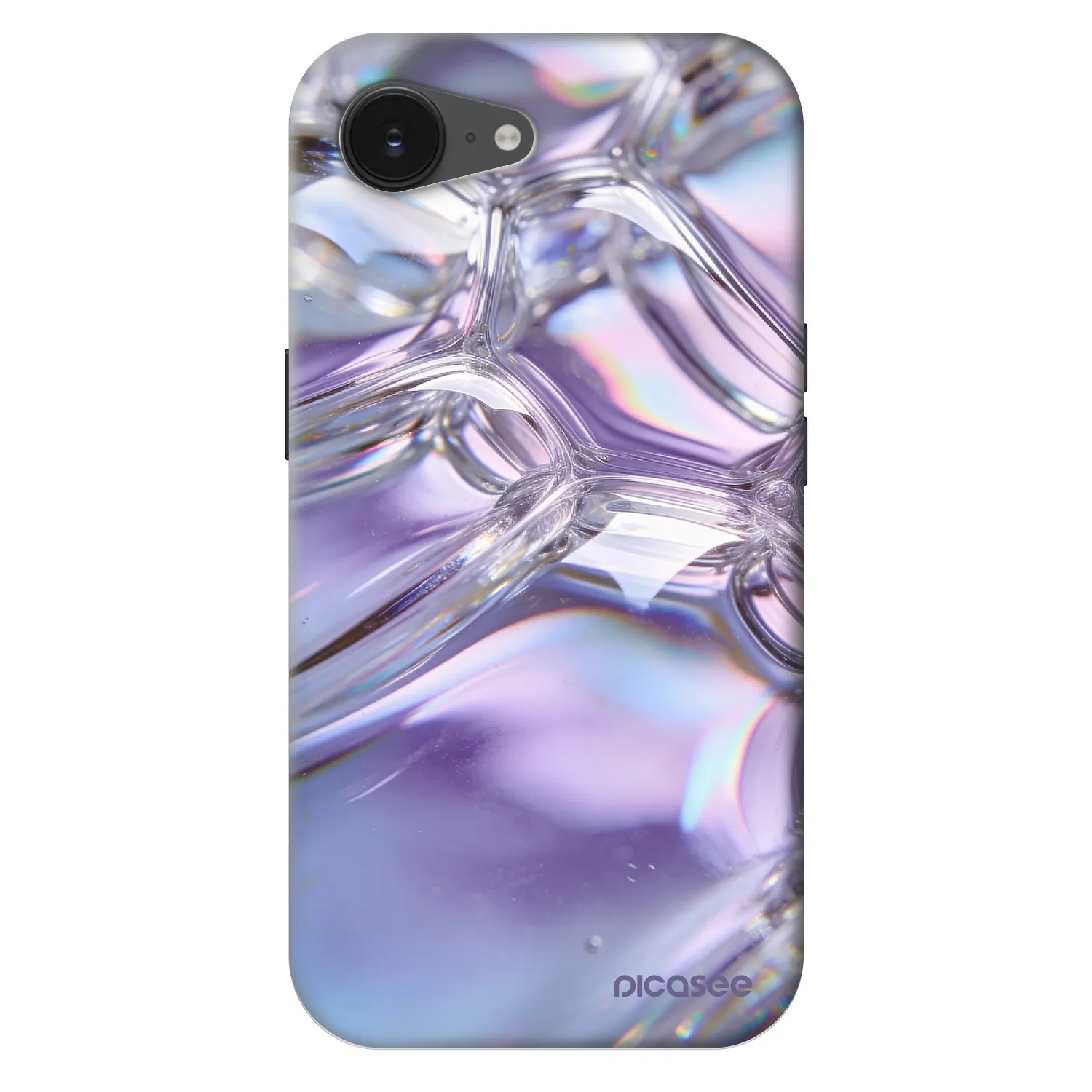 Picasee Fashion Case MagSafe pre Apple iPhone 17e - Iridescent bubbles