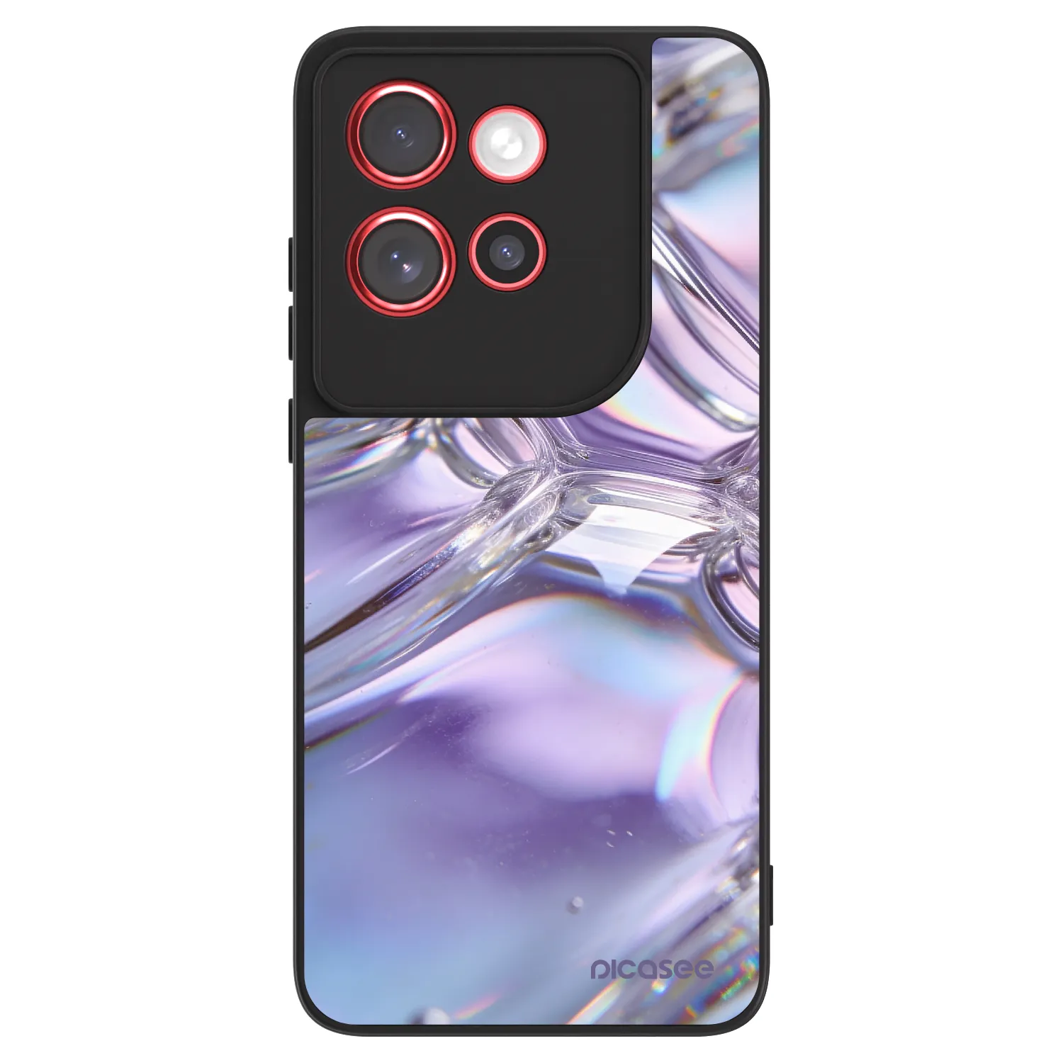 Picasee ULTIMATE CASE pro Motorola Edge 60 Neo 5G - Iridescent bubbles