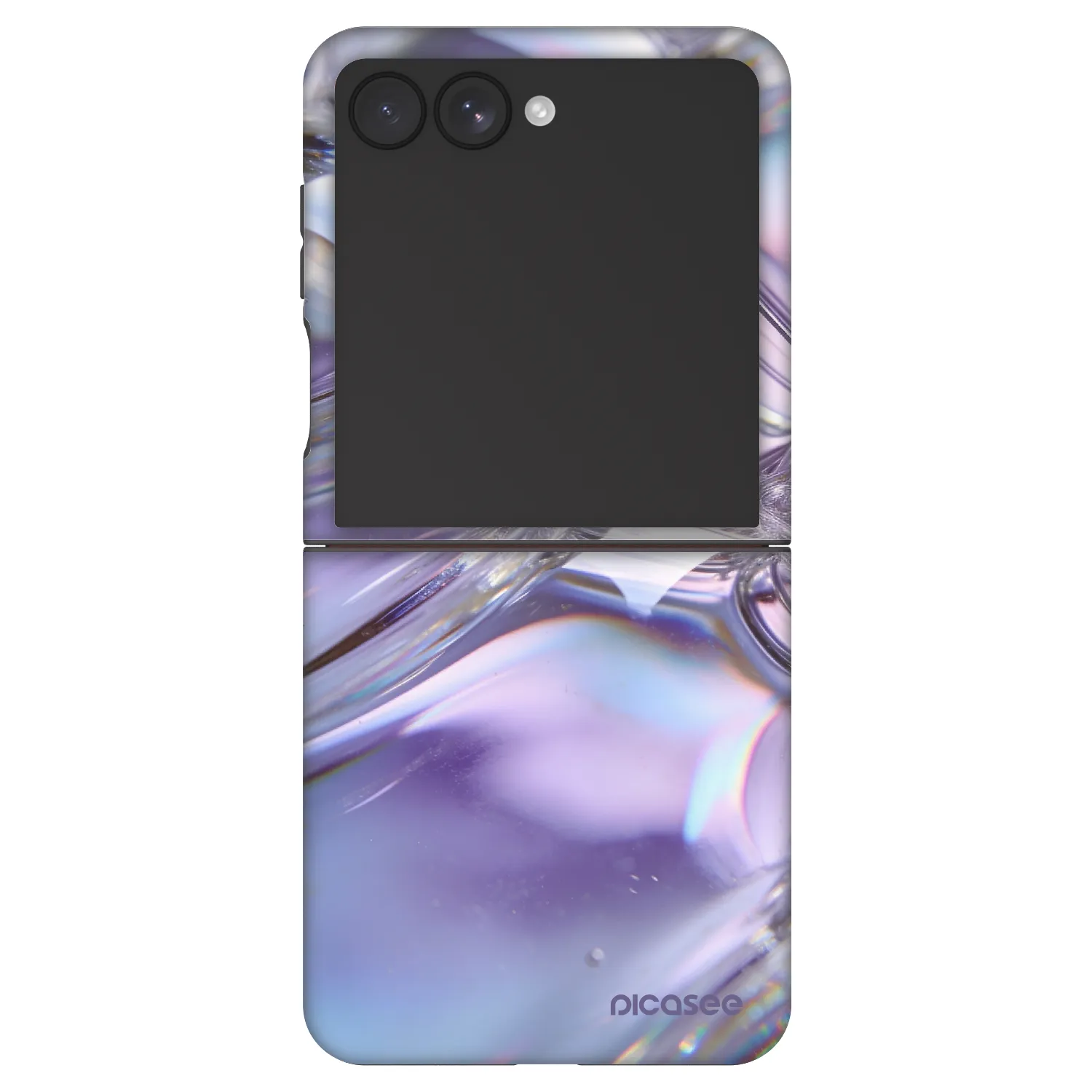 Picasee Fashion Case pre Samsung Galaxy Z Flip7 5G - Iridescent bubbles