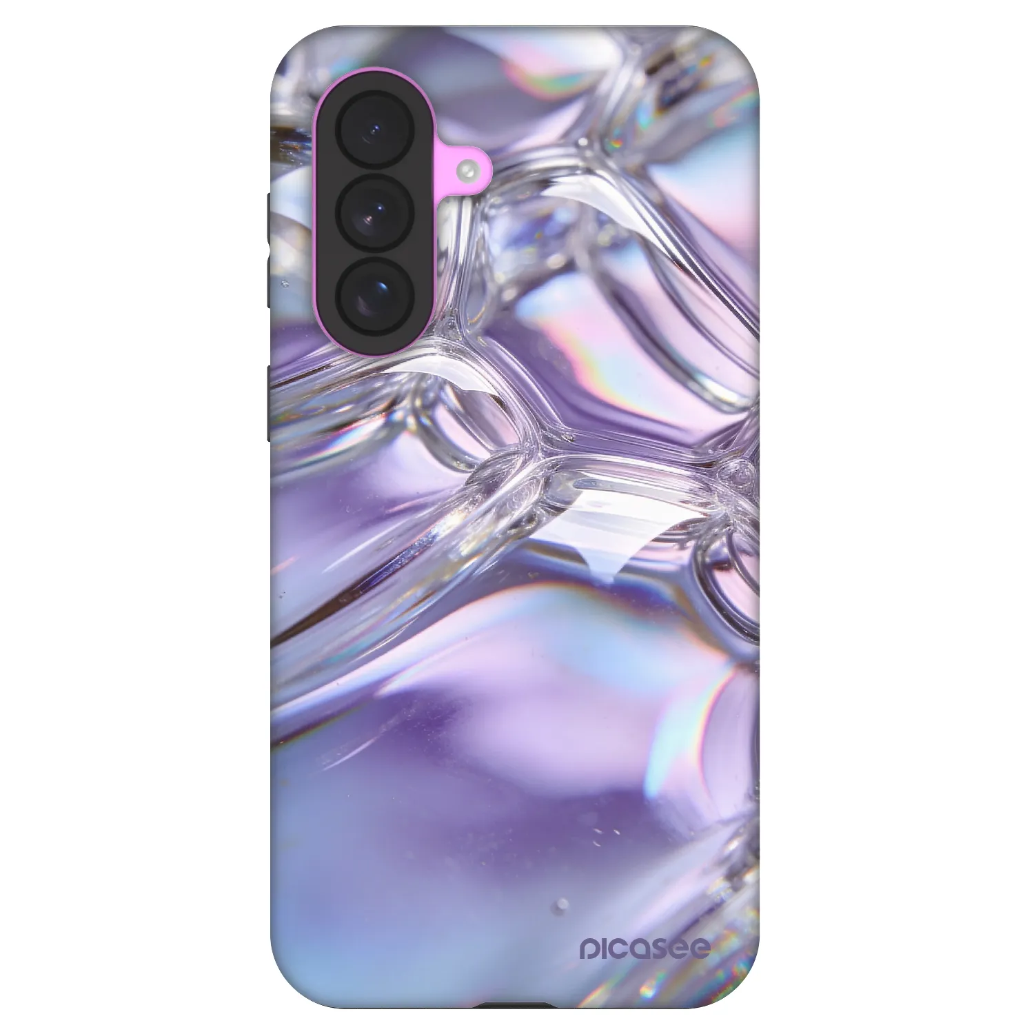Picasee Fashion Case pre Samsung Galaxy A37 - Iridescent bubbles