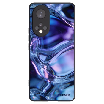 Picasee silikónový čierny obal pre Honor 50 5G - Iris liquid