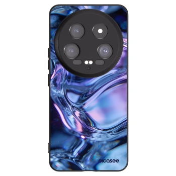 Picasee silikónový čierny obal pre Xiaomi 14 Ultra - Iris liquid