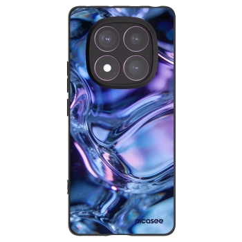 Picasee silikónový čierny obal pre Xiaomi Redmi Note 14 Pro 4G - Iris liquid