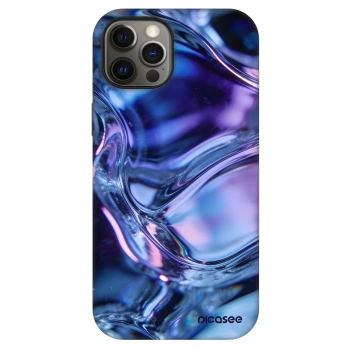 Picasee Fashion Case MagSafe pre Apple iPhone 12 Pro - Iris liquid