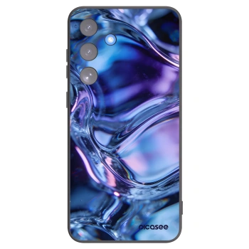 Picasee silikónový čierny obal pre Samsung Galaxy S25 FE 5G - Iris liquid