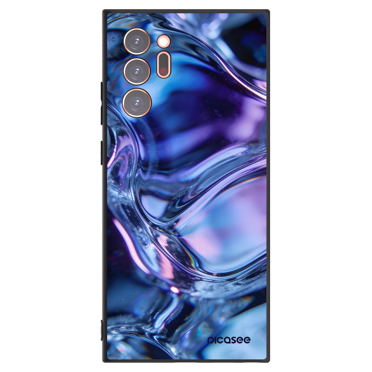 Picasee silikónový čierny obal pre Samsung Galaxy Note 20 Ultra - Iris liquid