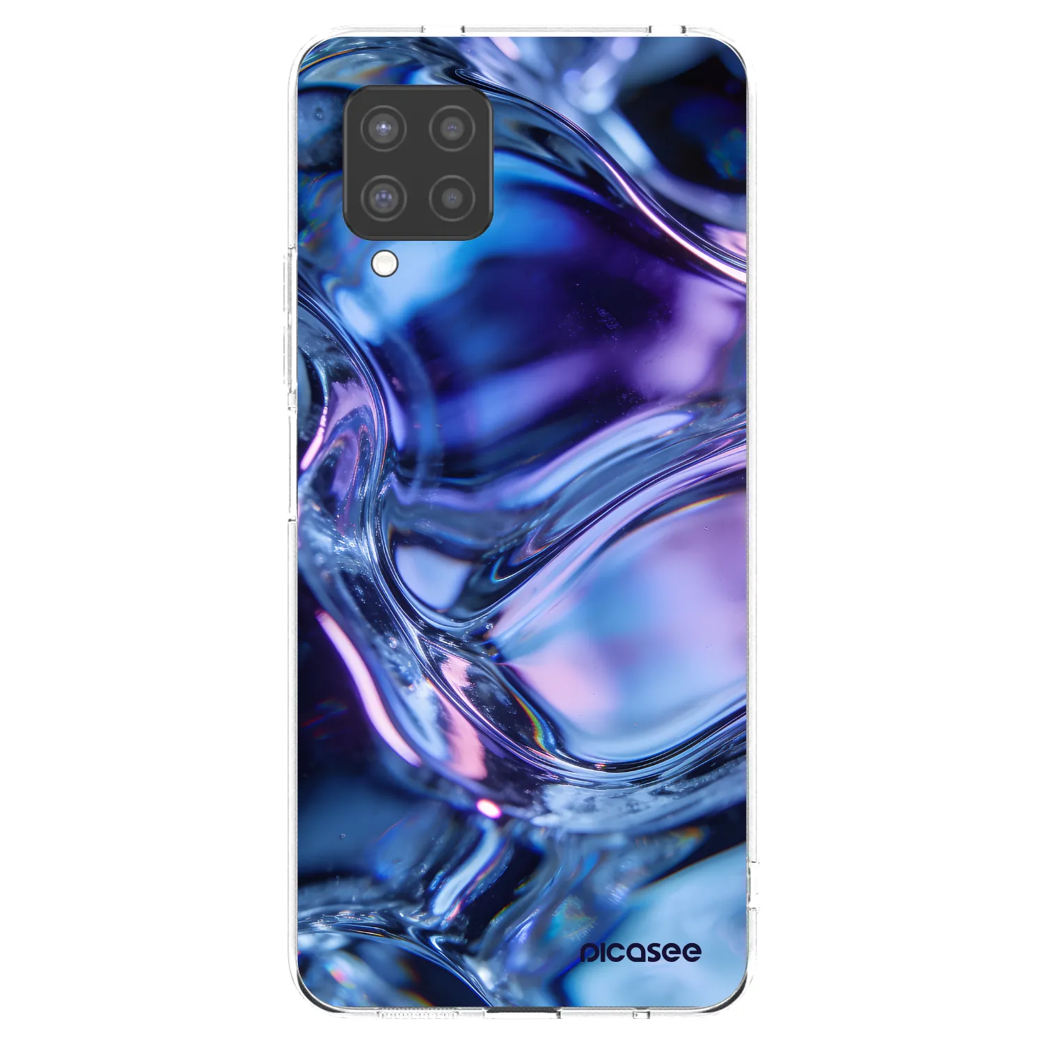 Picasee silikónový prehľadný obal pre Samsung Galaxy A42 A426B - Iris liquid