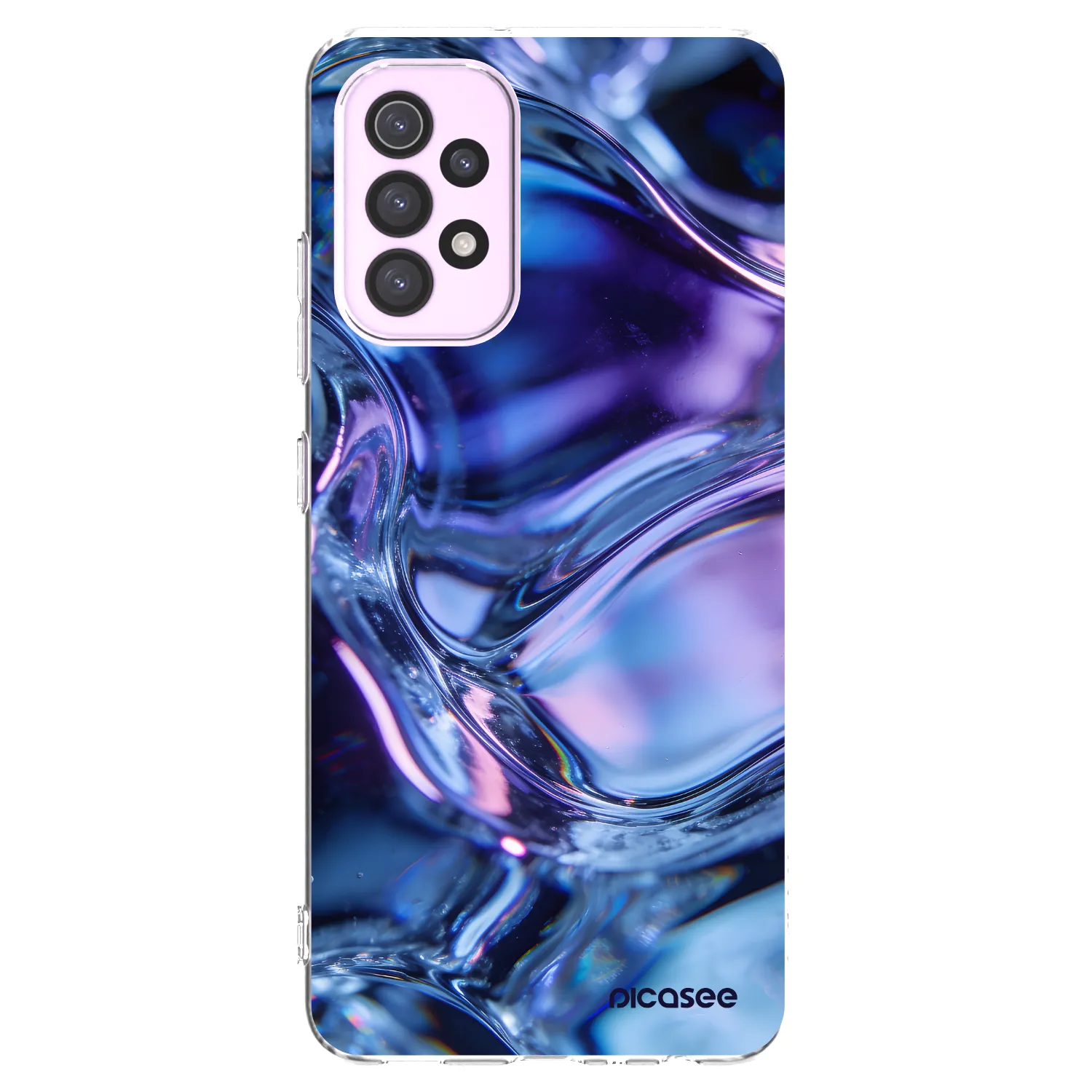 Picasee silikónový prehľadný obal pre Samsung Galaxy A32 5G A326B - Iris liquid