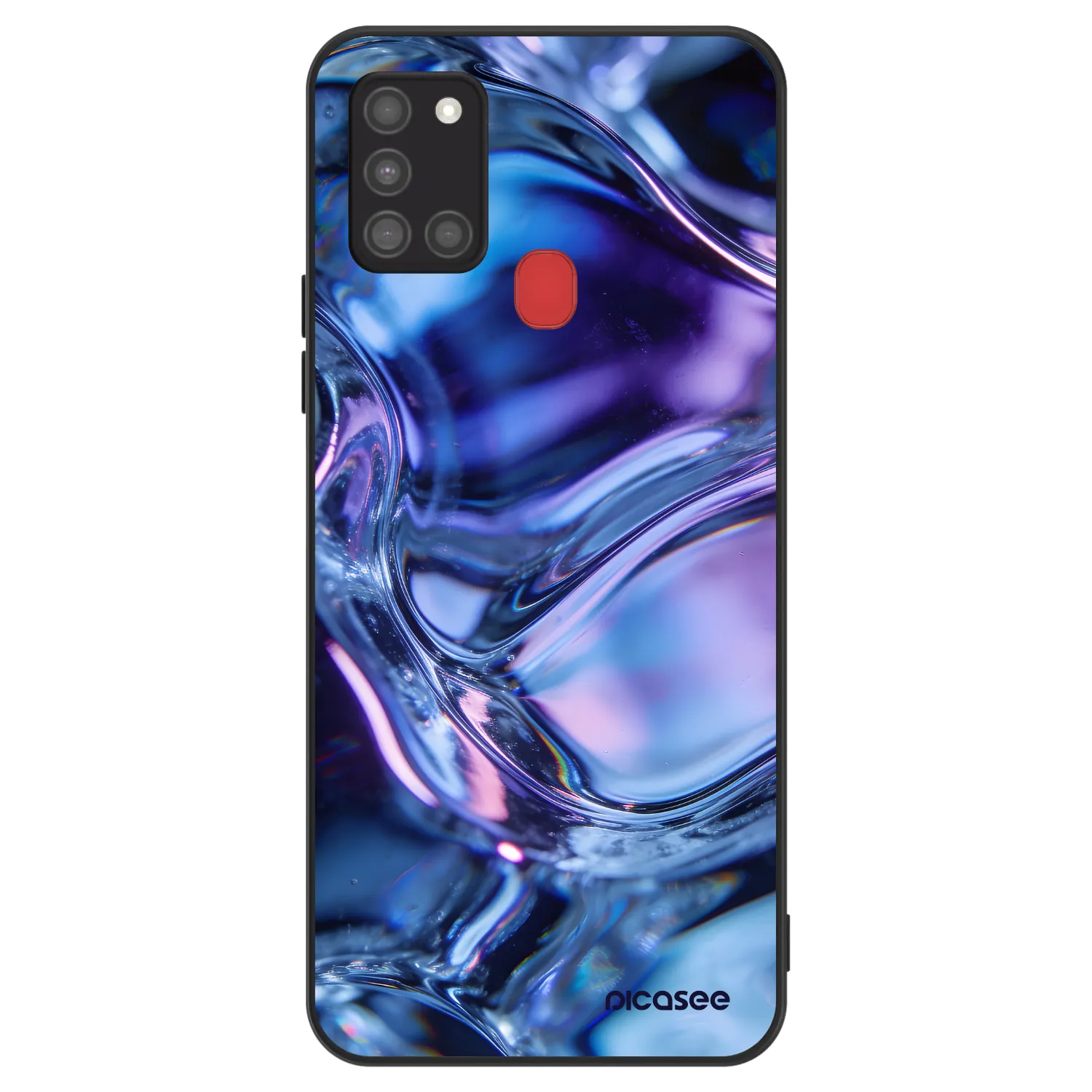 Picasee ULTIMATE CASE pro Samsung Galaxy A21s - Iris liquid