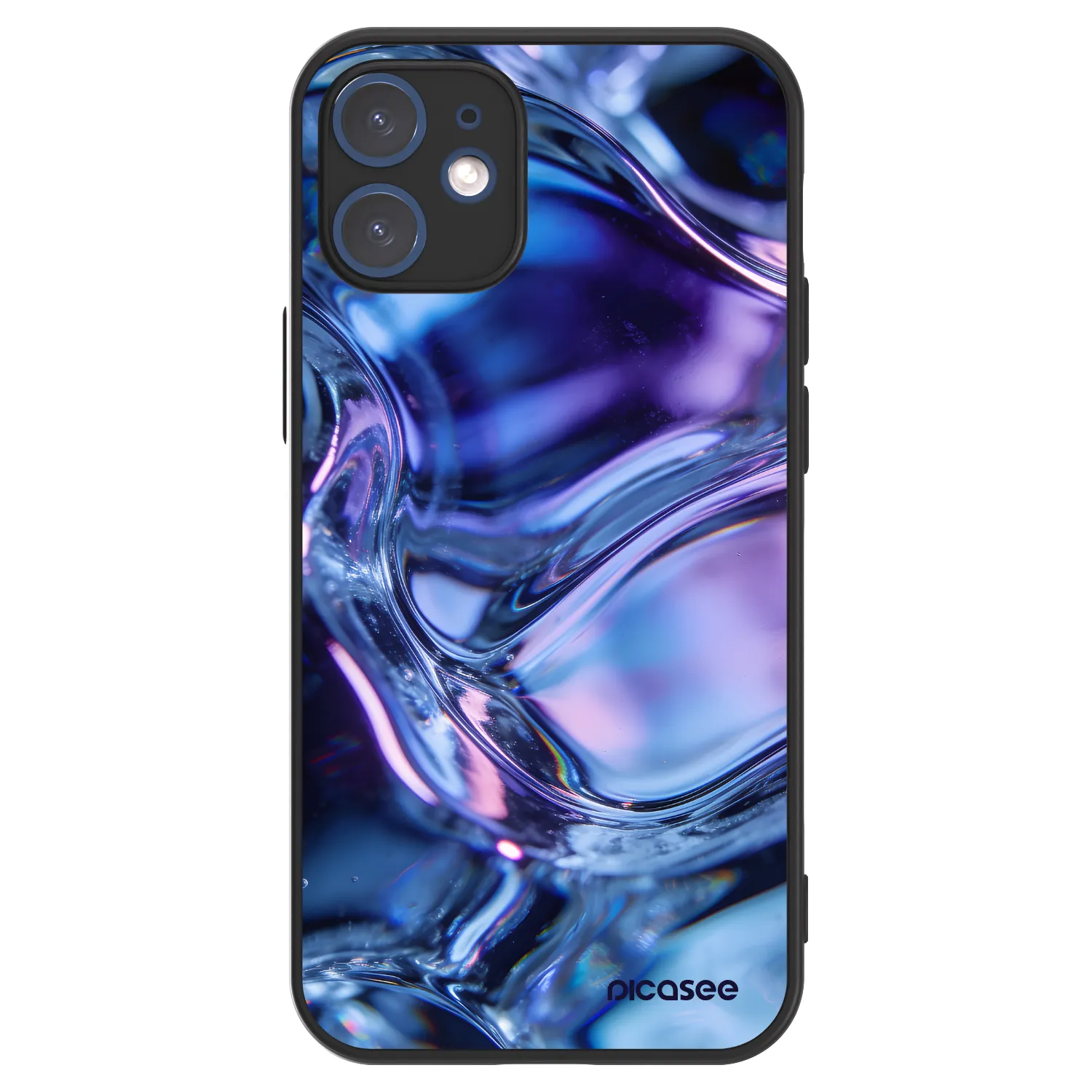 Picasee ULTIMATE CASE pro Apple iPhone 12 mini - Iris liquid