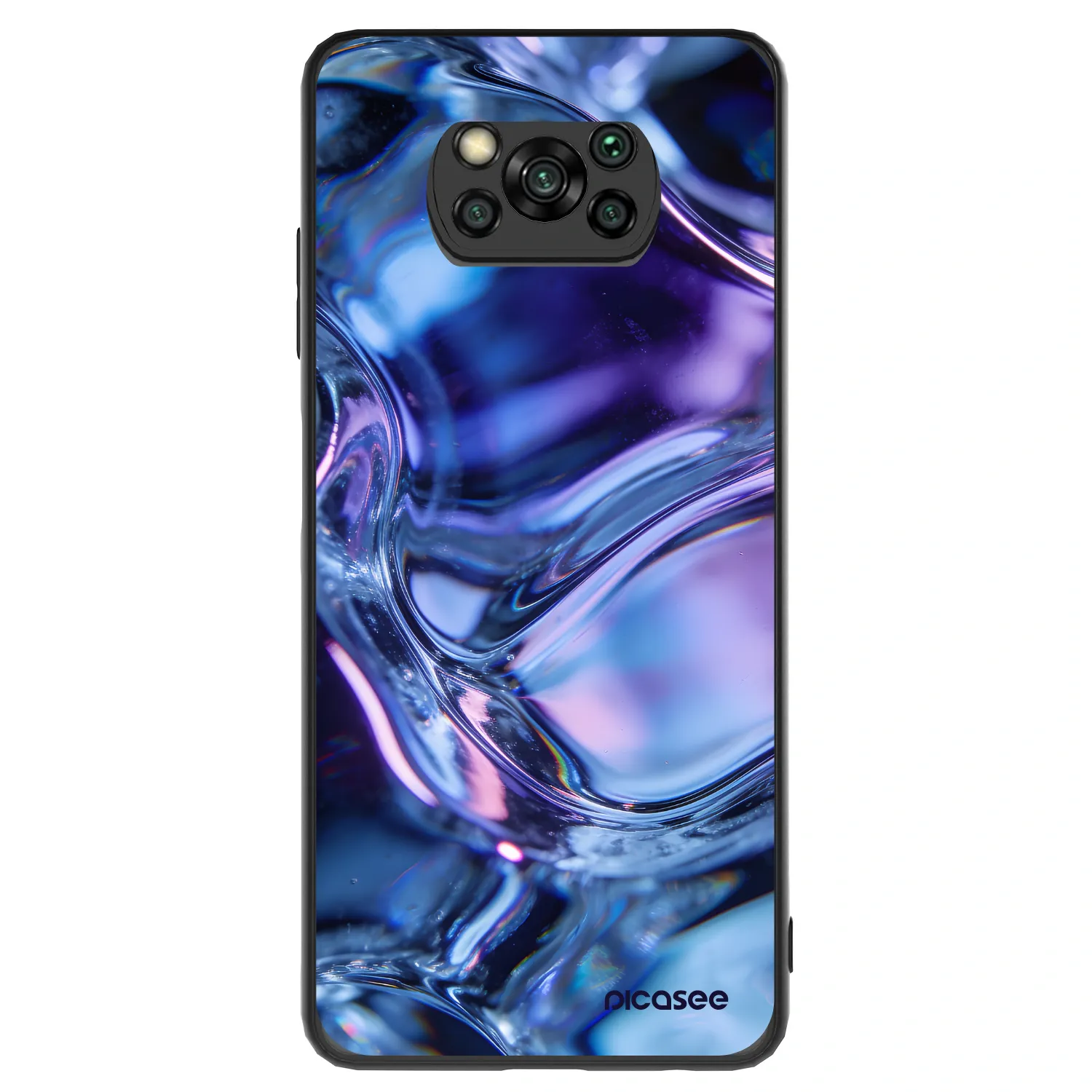 Picasee ULTIMATE CASE pro Xiaomi Poco X3 - Iris liquid