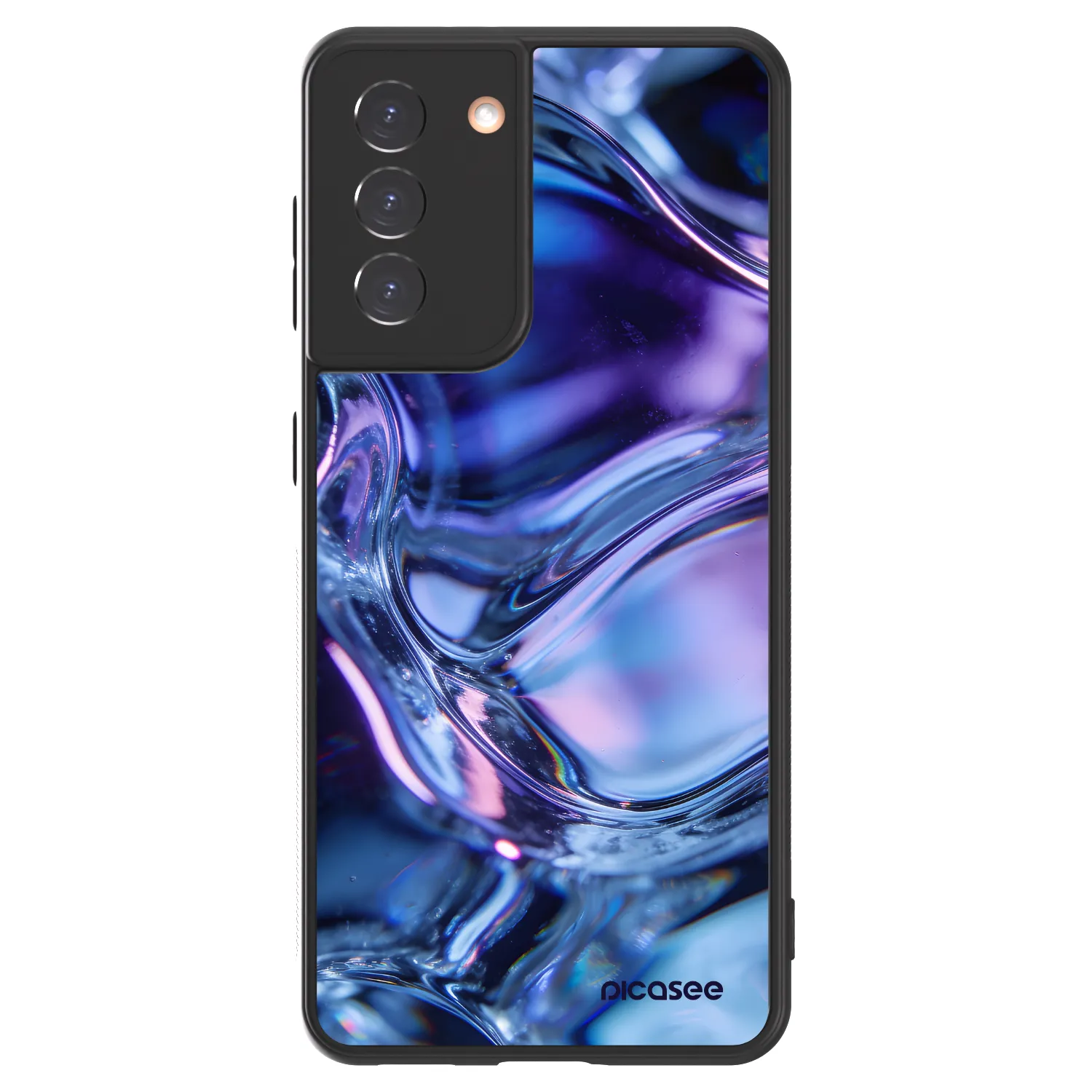 Picasee ULTIMATE CASE pro Samsung Galaxy S21 5G G991B - Iris liquid