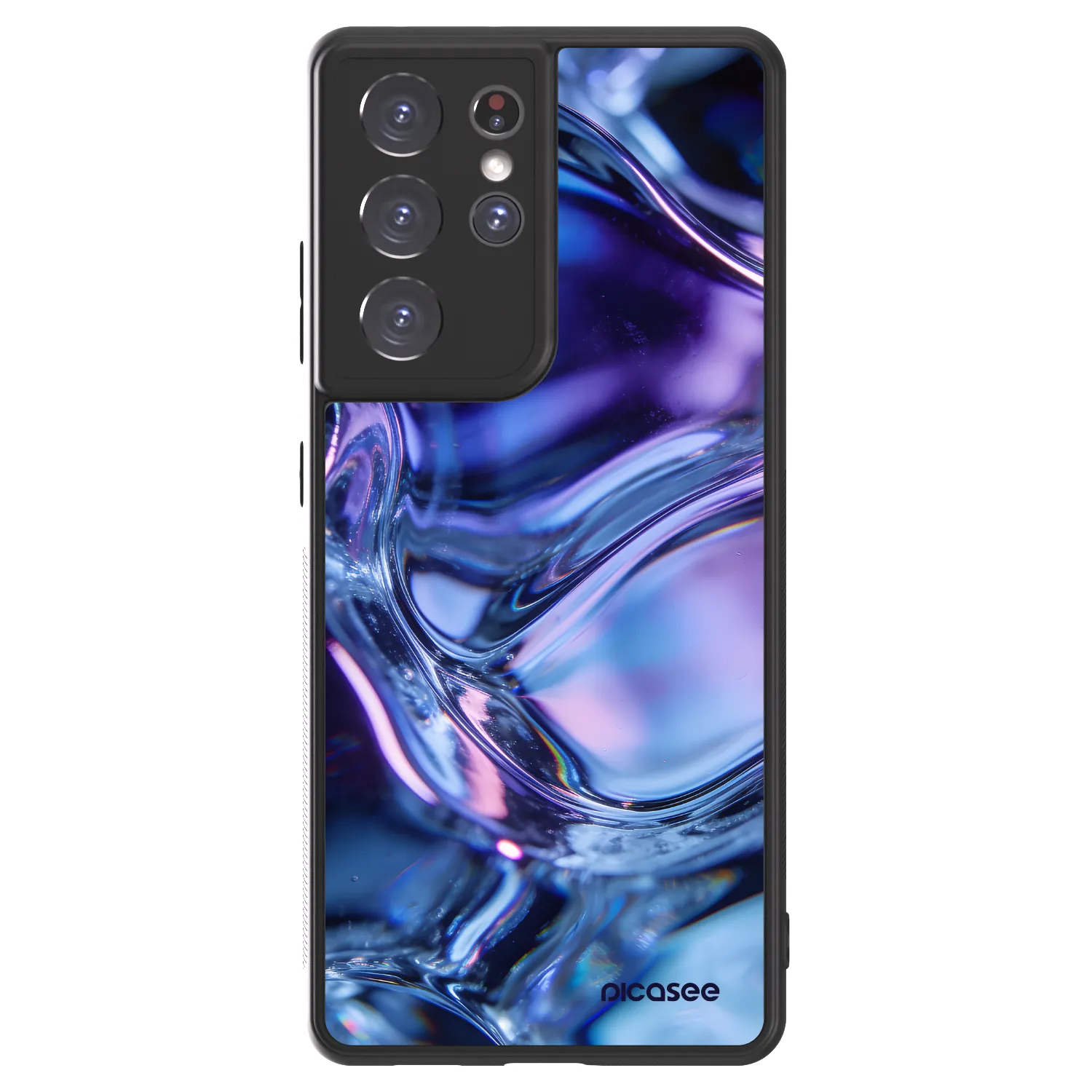 Picasee ULTIMATE CASE pro Samsung Galaxy S21 Ultra 5G G998B - Iris liquid