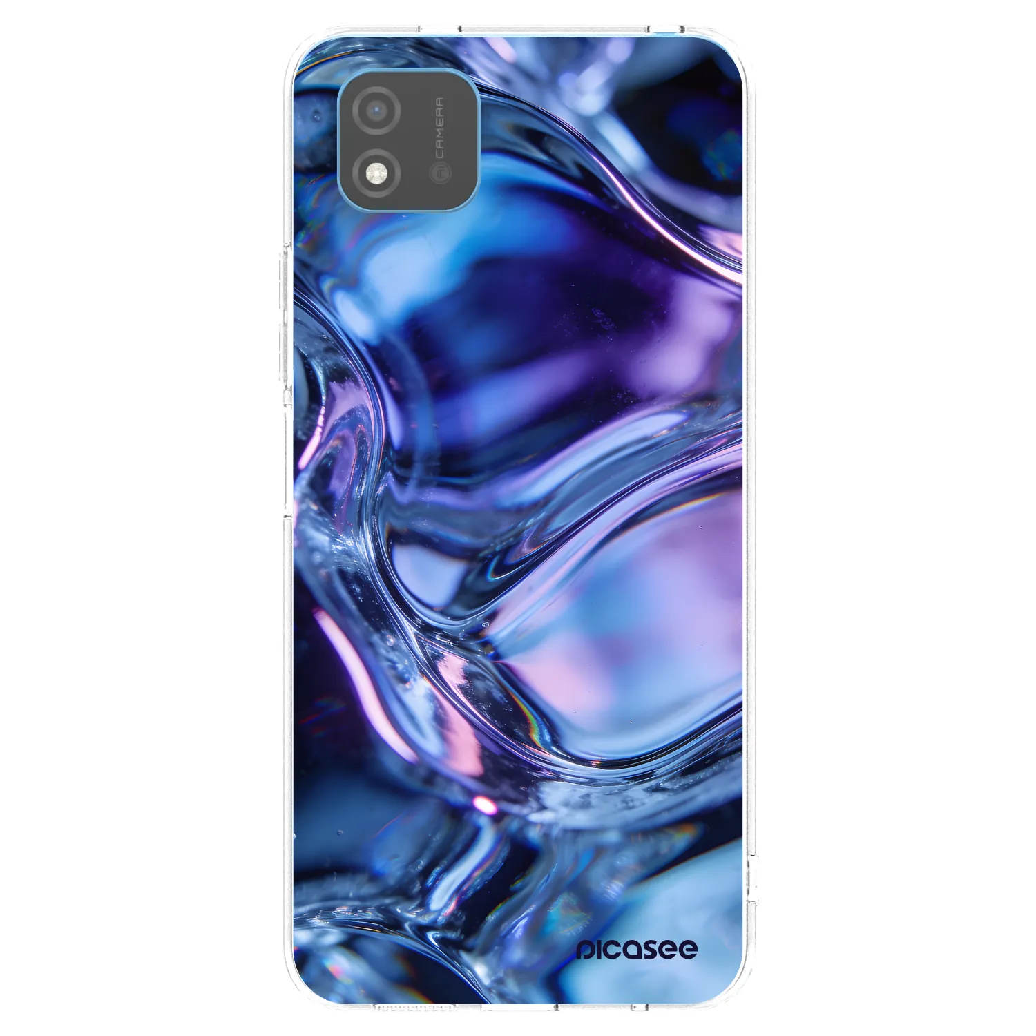 Picasee silikónový prehľadný obal pre Realme C11 (2021) - Iris liquid