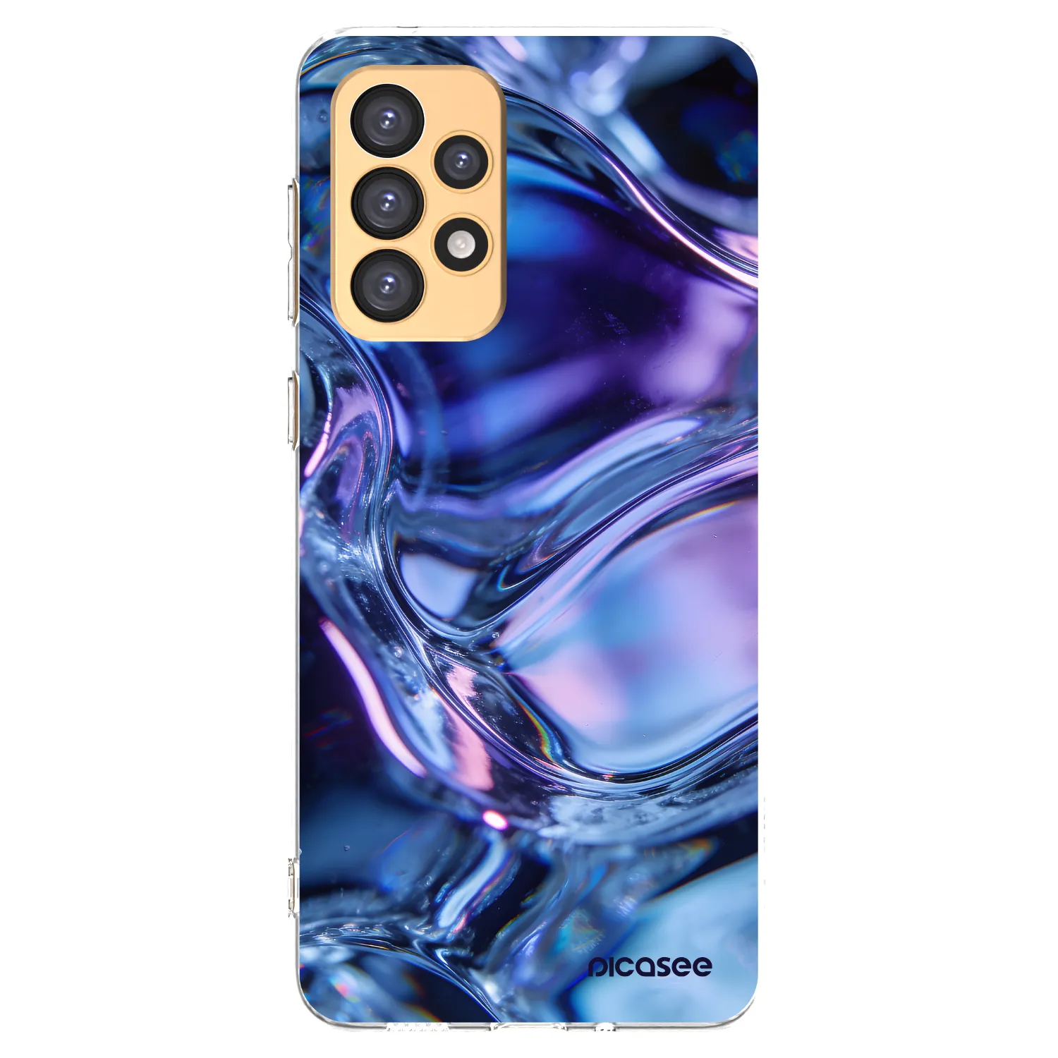 Picasee silikónový prehľadný obal pre Samsung Galaxy A33 5G A336 - Iris liquid