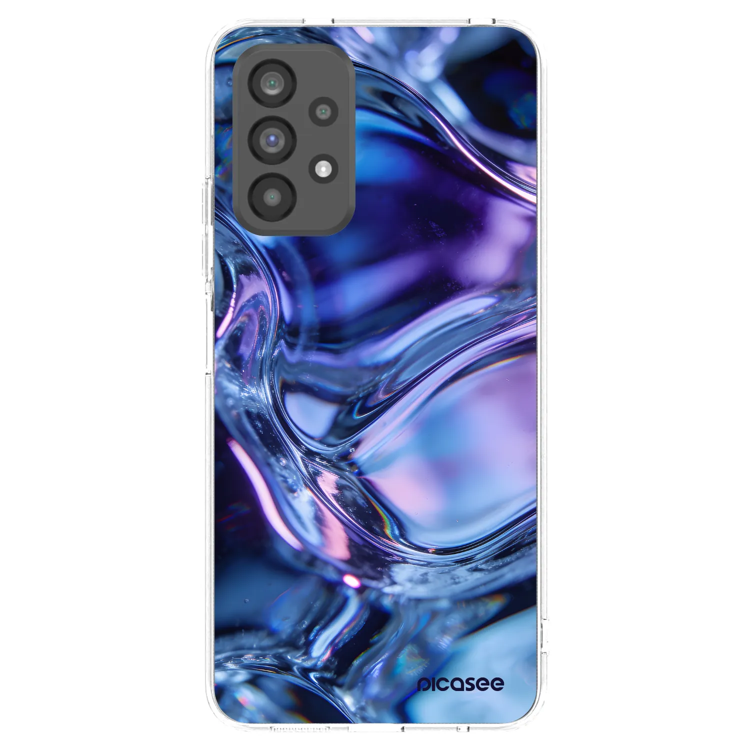 Picasee silikónový prehľadný obal pre Samsung Galaxy A73 5G - Iris liquid
