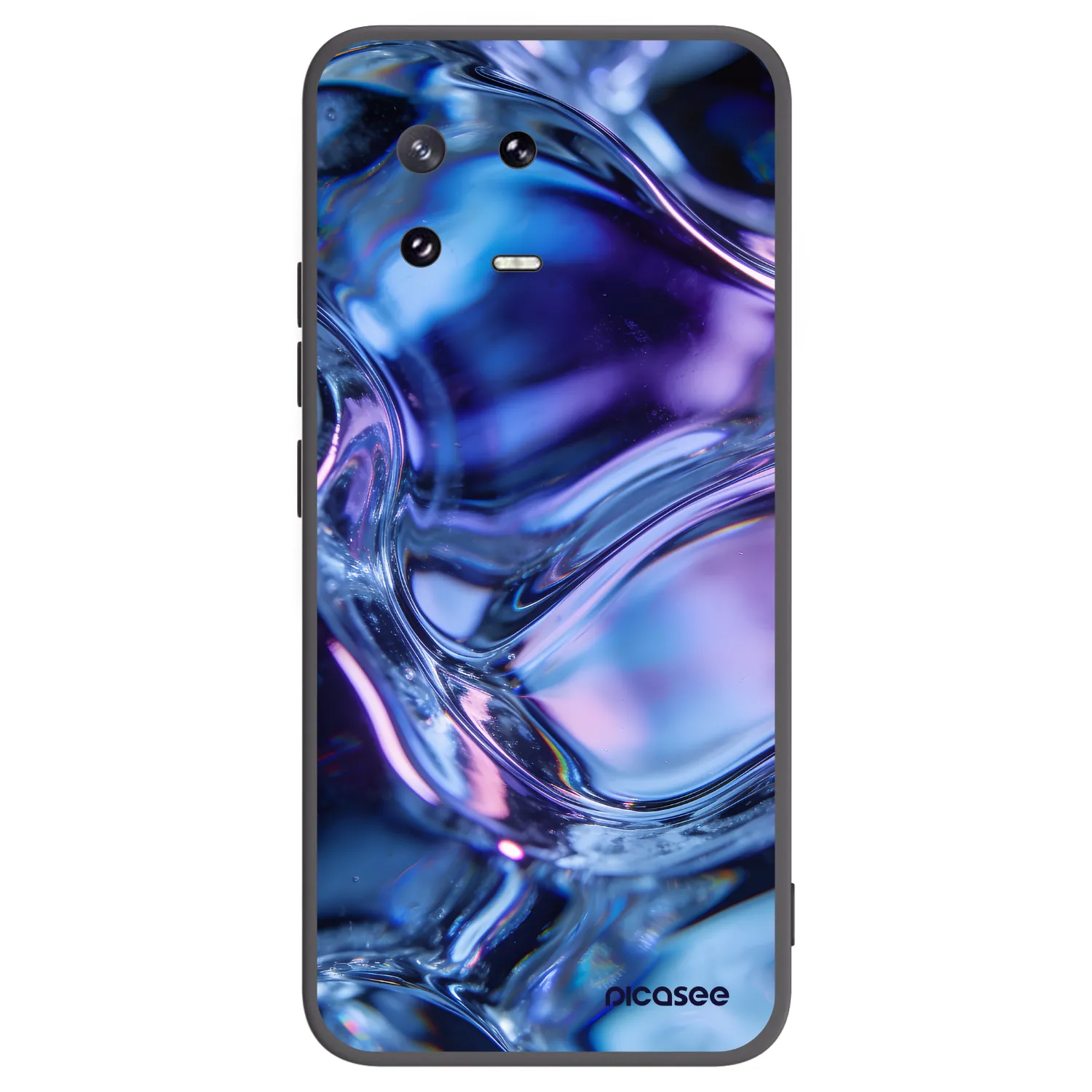 Picasee silikónový čierny obal pre Xiaomi 13 Pro - Iris liquid