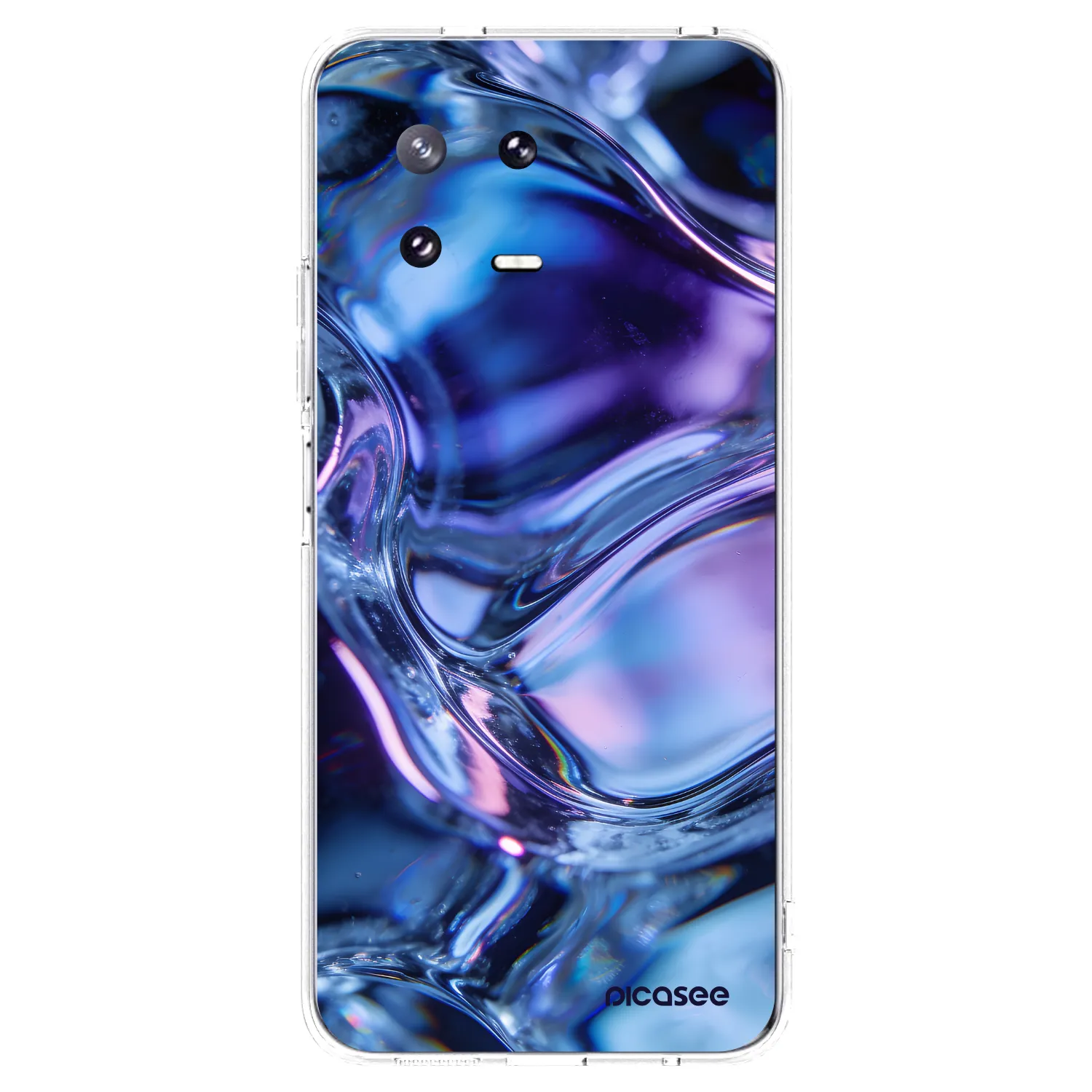 Picasee silikónový prehľadný obal pre Xiaomi 13 Pro - Iris liquid