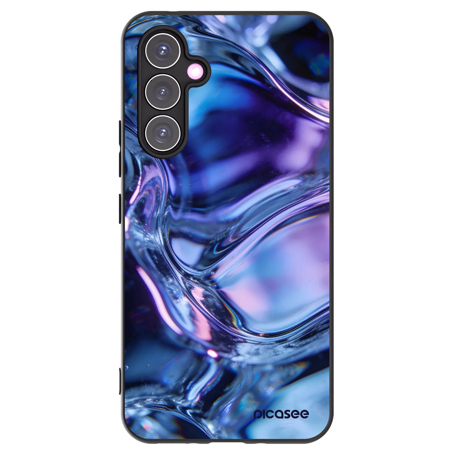 Picasee silikónový čierny obal pre Samsung Galaxy A54 5G A546B - Iris liquid