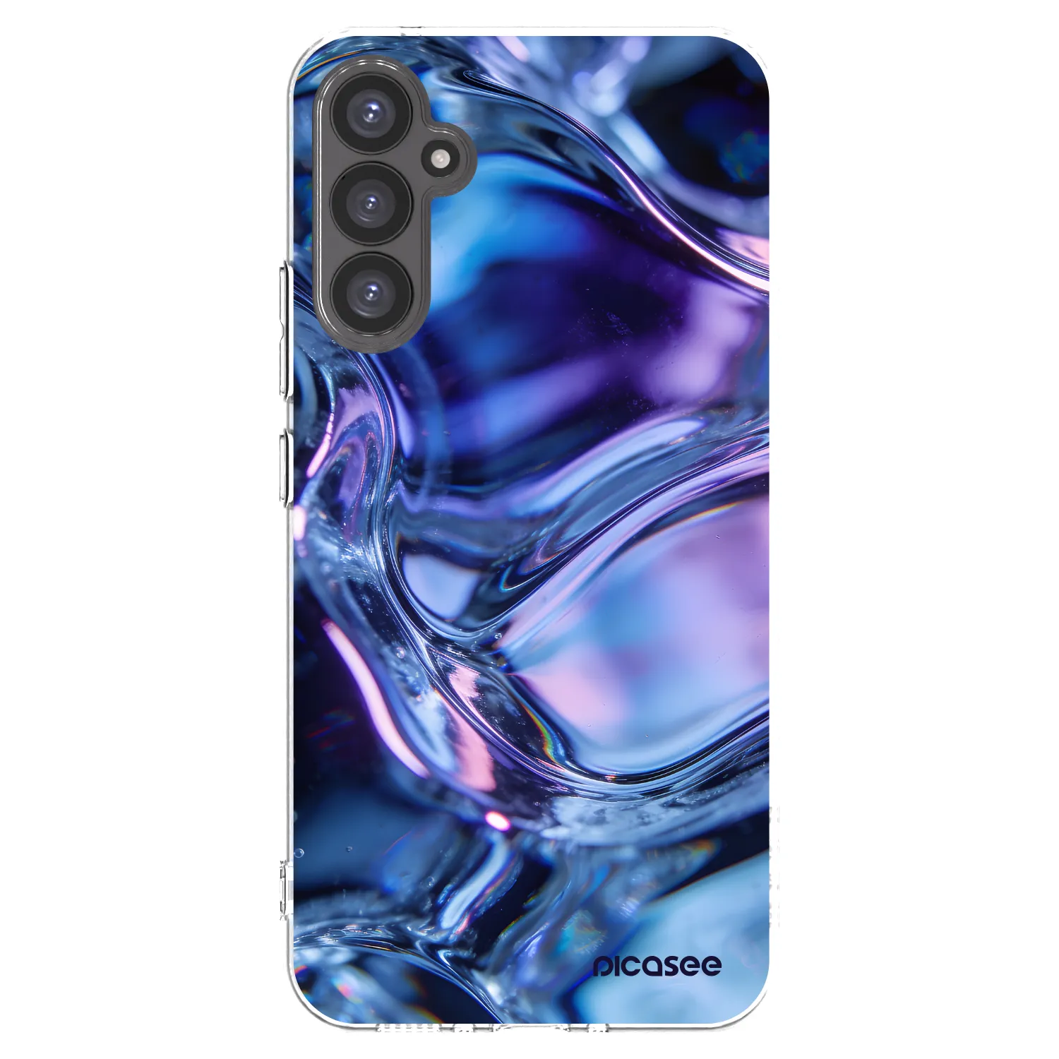 Picasee silikónový prehľadný obal pre Samsung Galaxy A34 5G A346B - Iris liquid