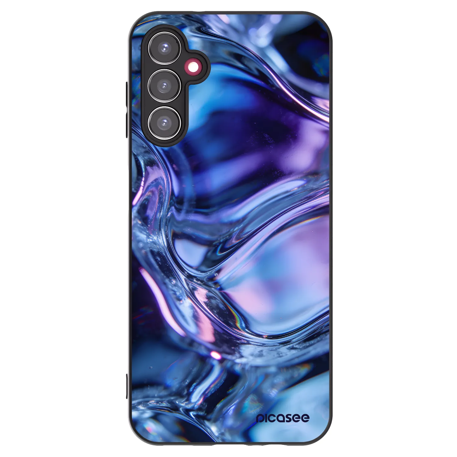 Picasee silikónový čierny obal pre Samsung Galaxy A14 4G A145R - Iris liquid