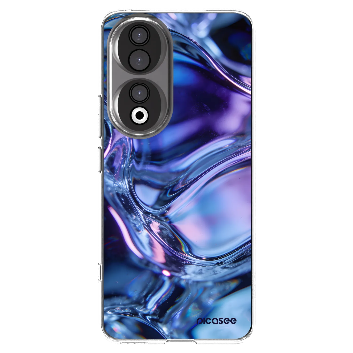 Picasee silikónový prehľadný obal pre Honor 90 5G - Iris liquid