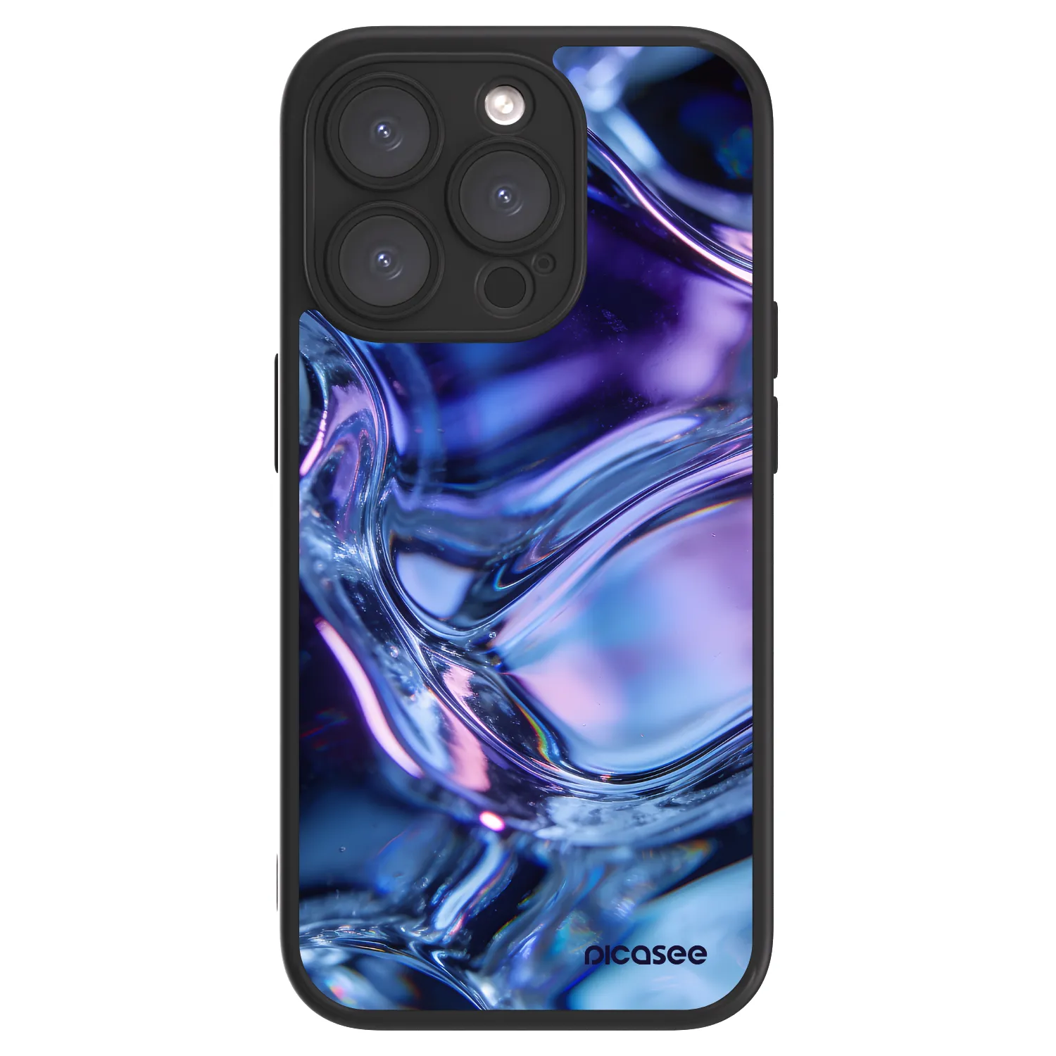 Picasee ULTIMATE CASE pro Apple iPhone 15 Pro - Iris liquid