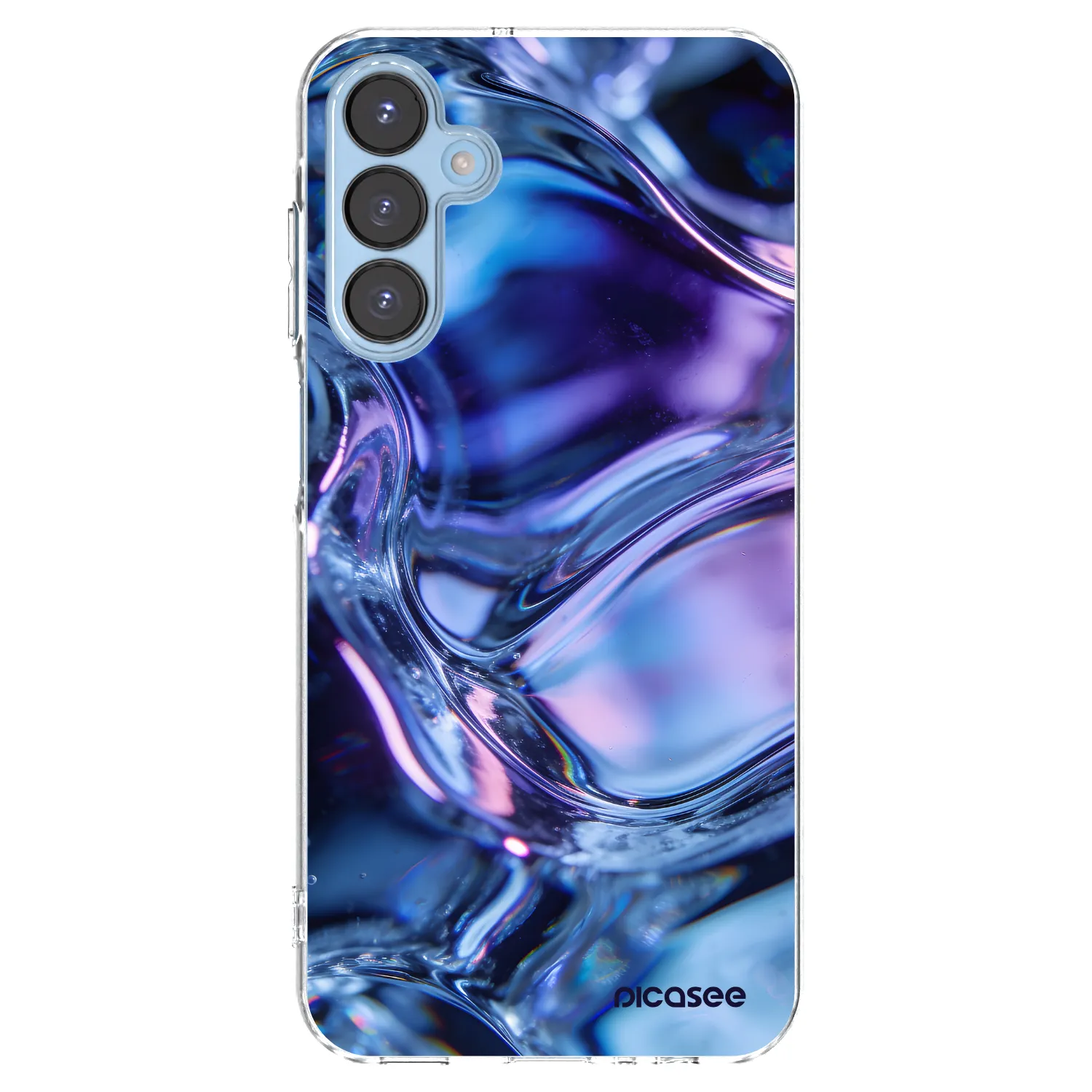 Picasee silikónový prehľadný obal pre Samsung Galaxy A15 A156B 5G - Iris liquid