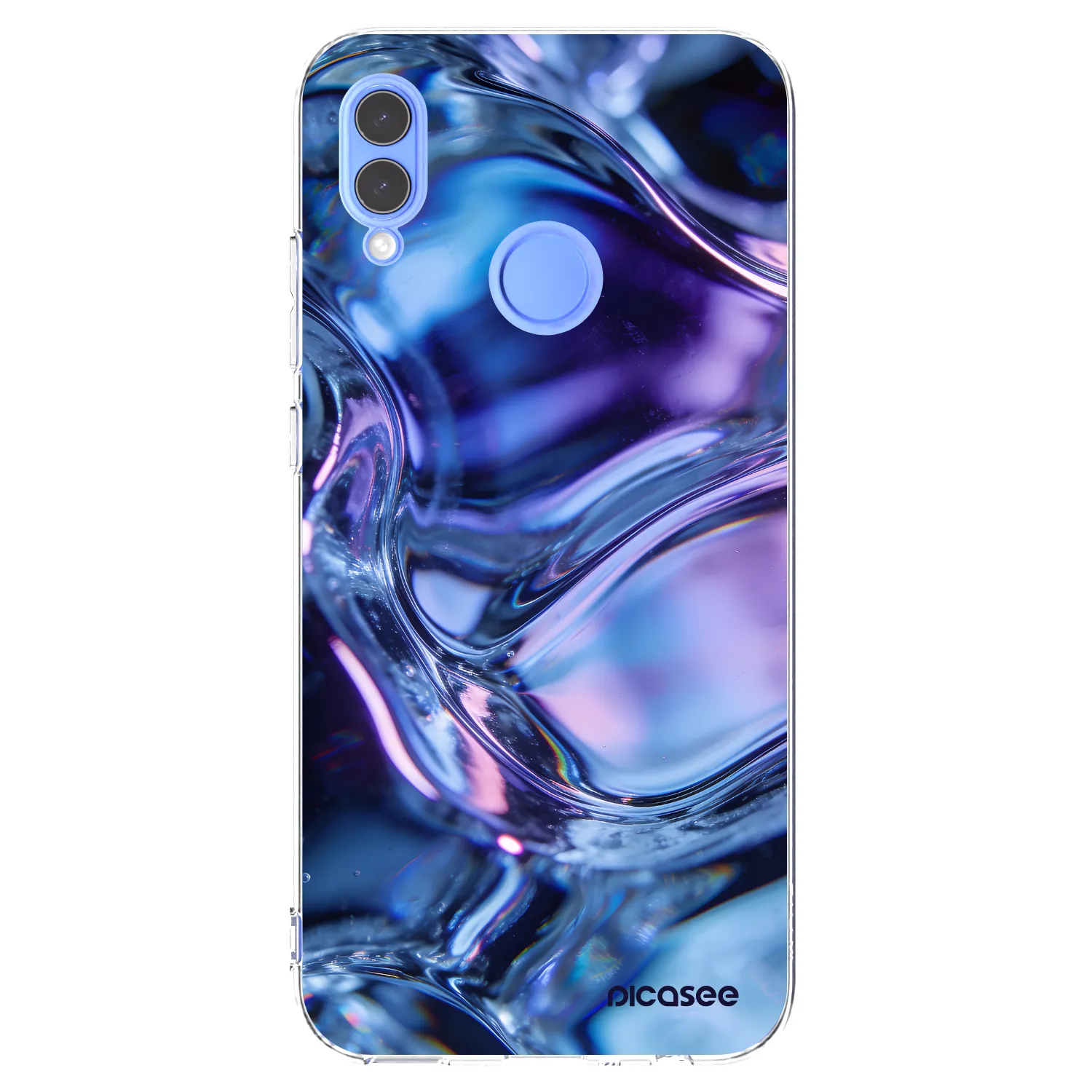 Picasee silikónový prehľadný obal pre Honor 10 Lite - Iris liquid