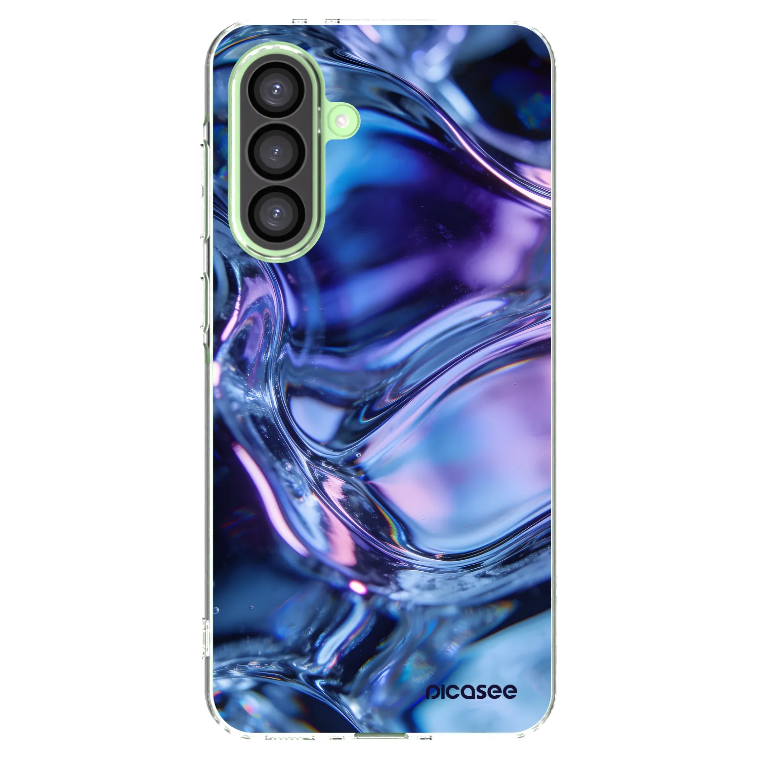 Picasee silikónový prehľadný obal pre Samsung Galaxy A26 5G A266B - Iris liquid