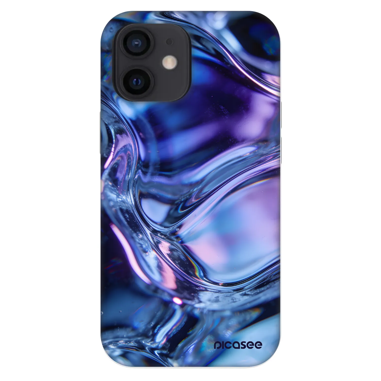 Picasee Fashion Case pre Apple iPhone 12 mini - Iris liquid