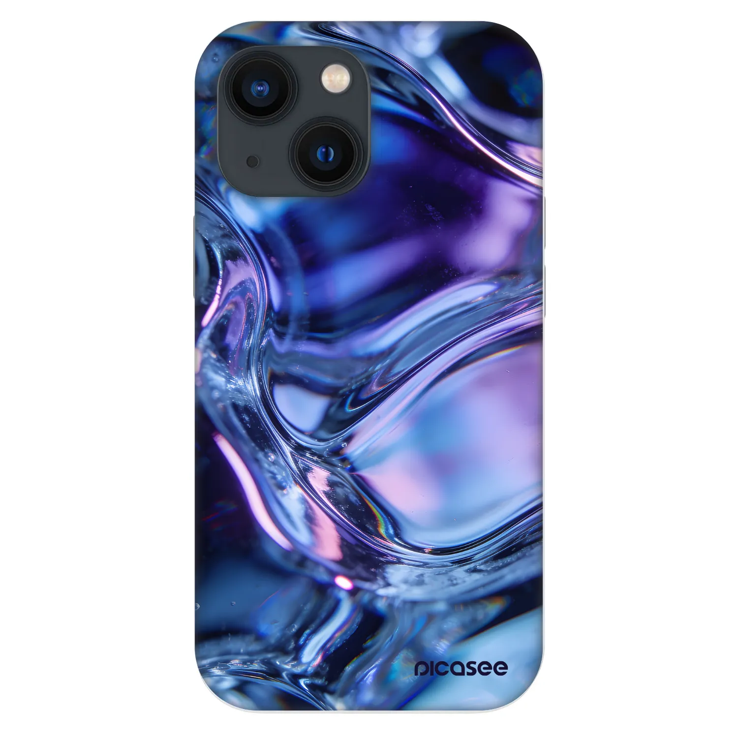 Picasee Fashion Case pre Apple iPhone 13 mini - Iris liquid