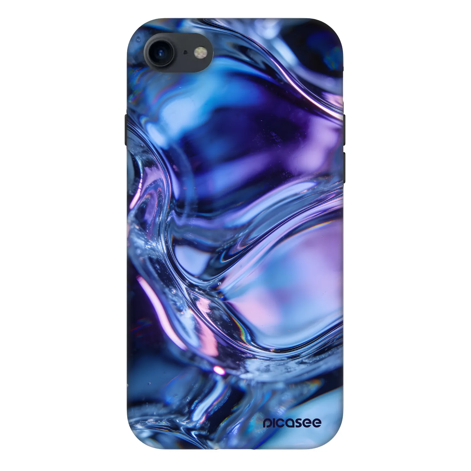 Picasee Fashion Case pre Apple iPhone SE 2020 - Iris liquid