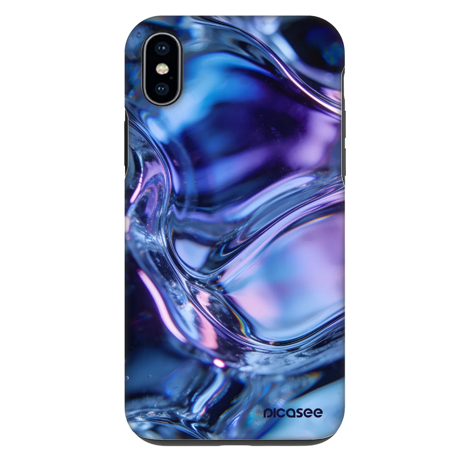 Picasee Fashion Case pre Apple iPhone XS Max - Iris liquid