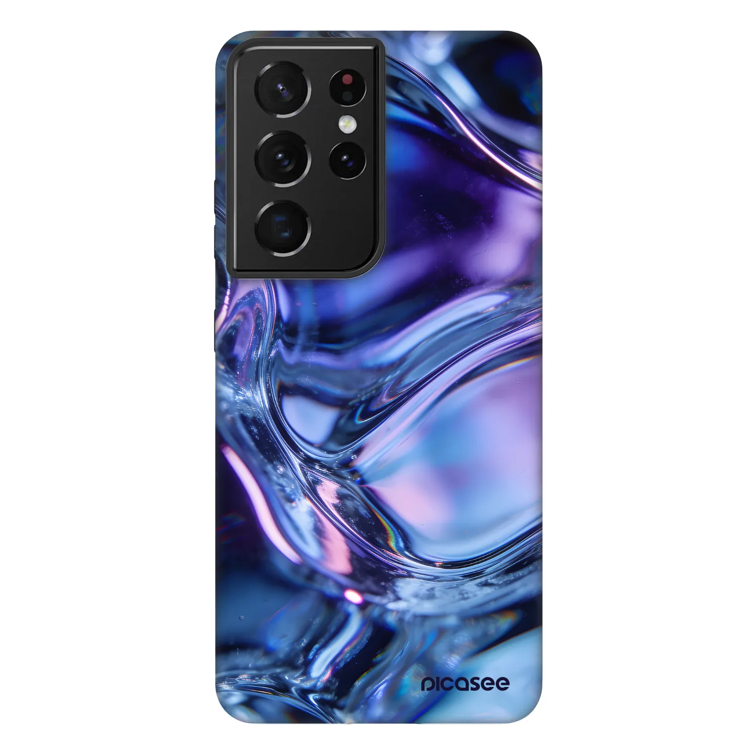 Picasee Fashion Case pre Samsung Galaxy S21 Ultra 5G G998B - Iris liquid
