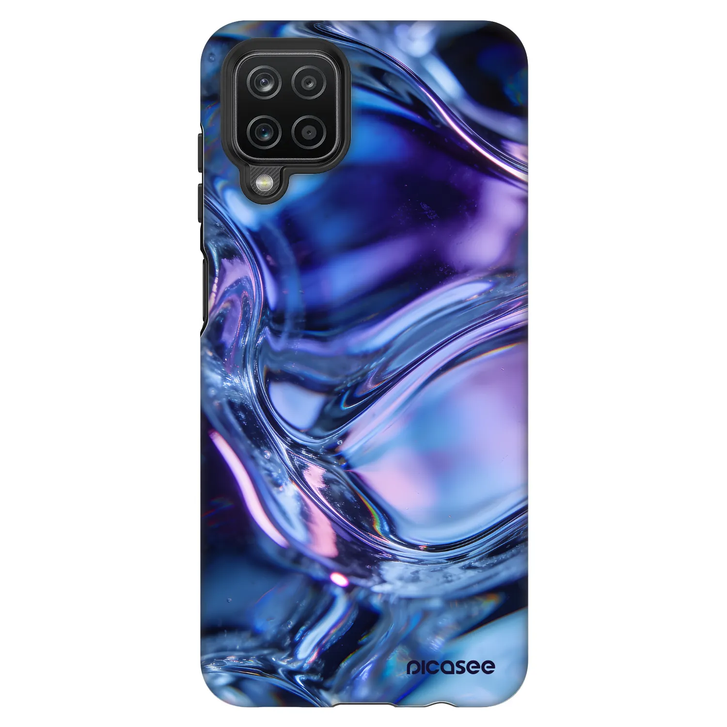 Picasee Fashion Case pre Samsung Galaxy A12 A125F - Iris liquid